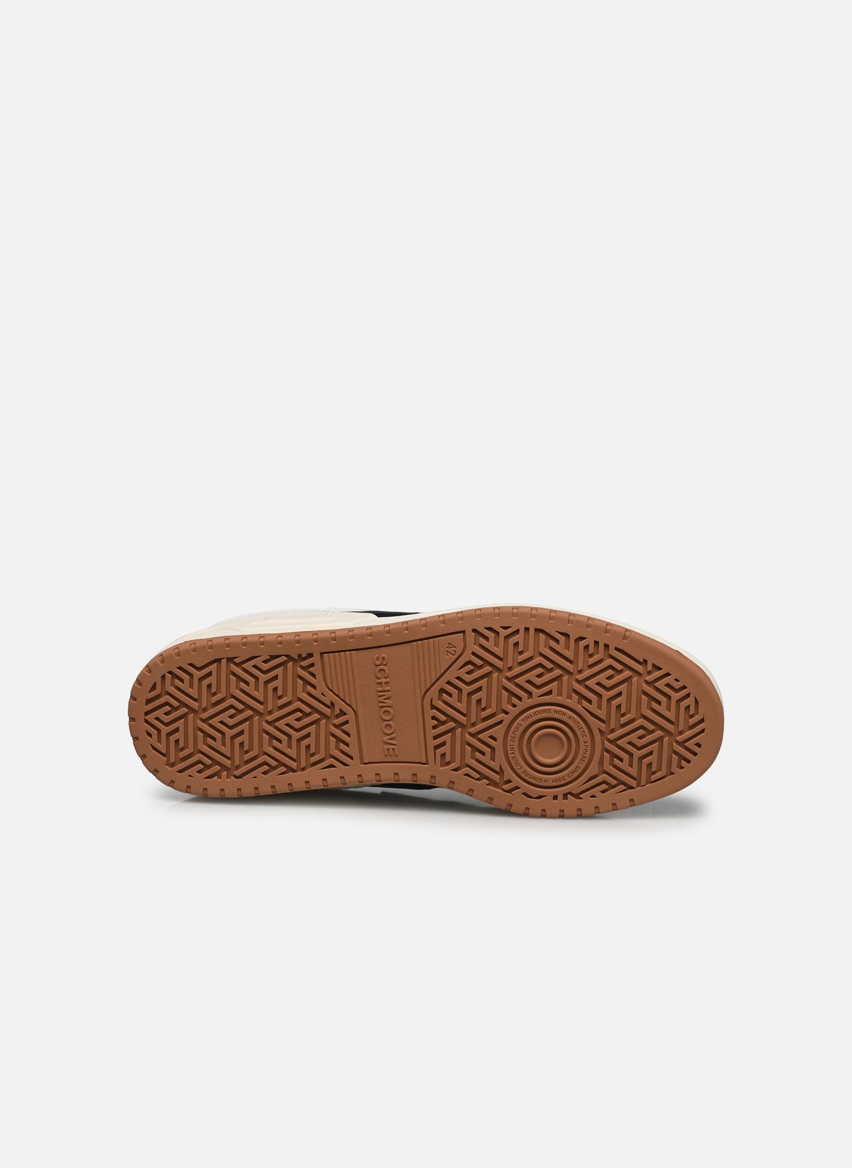 Sneaker BROOKLYN COURT M herren weiß Schmoove Sneaker BROOKLYN COURT M herren weiß WHITE/NUTS/NAVY