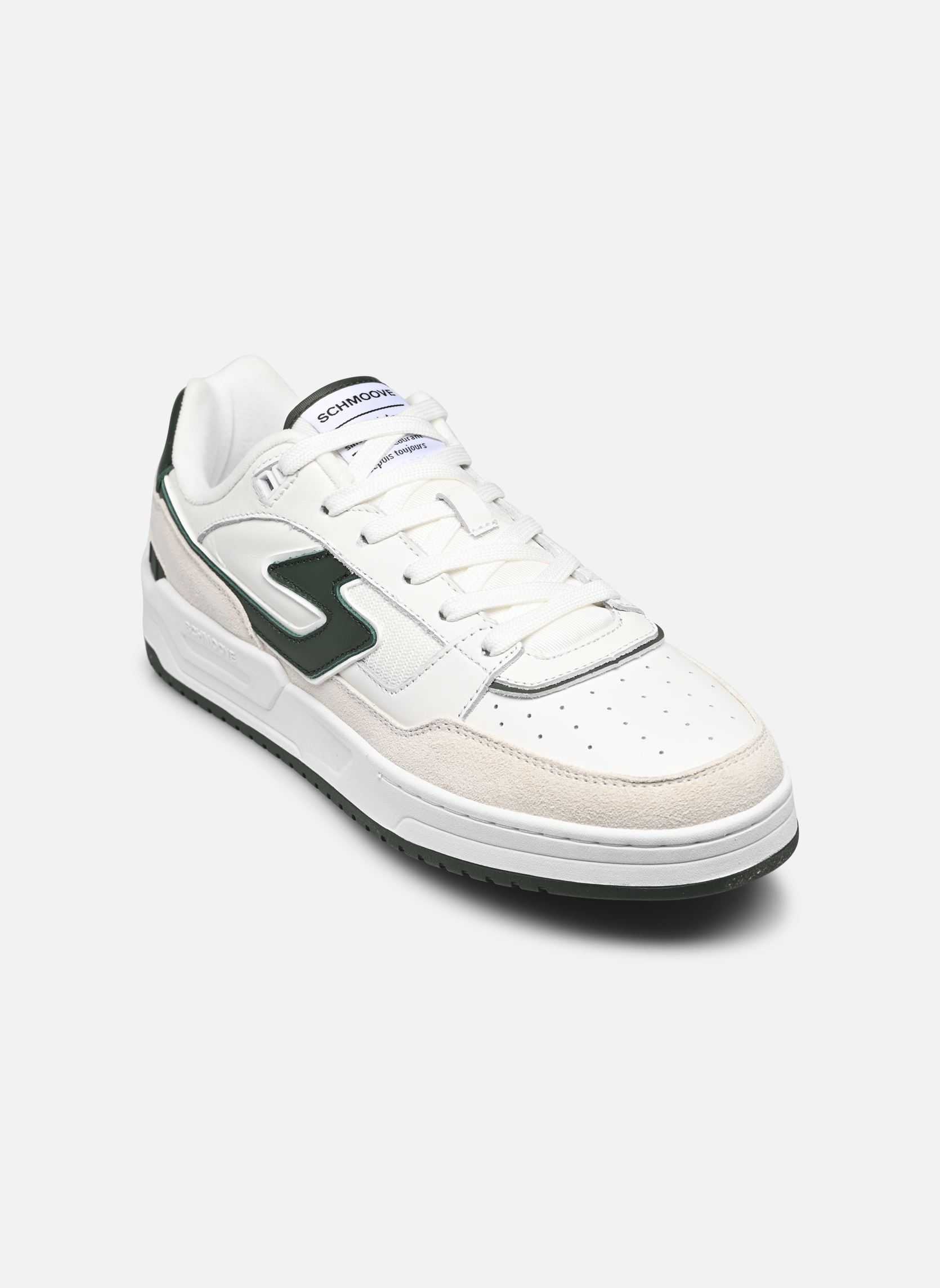 Sneakers BROOKLYN COURT M uomo bianco Schmoove Sneakers BROOKLYN COURT M uomo bianco WHITE/DOVE/CEDRE