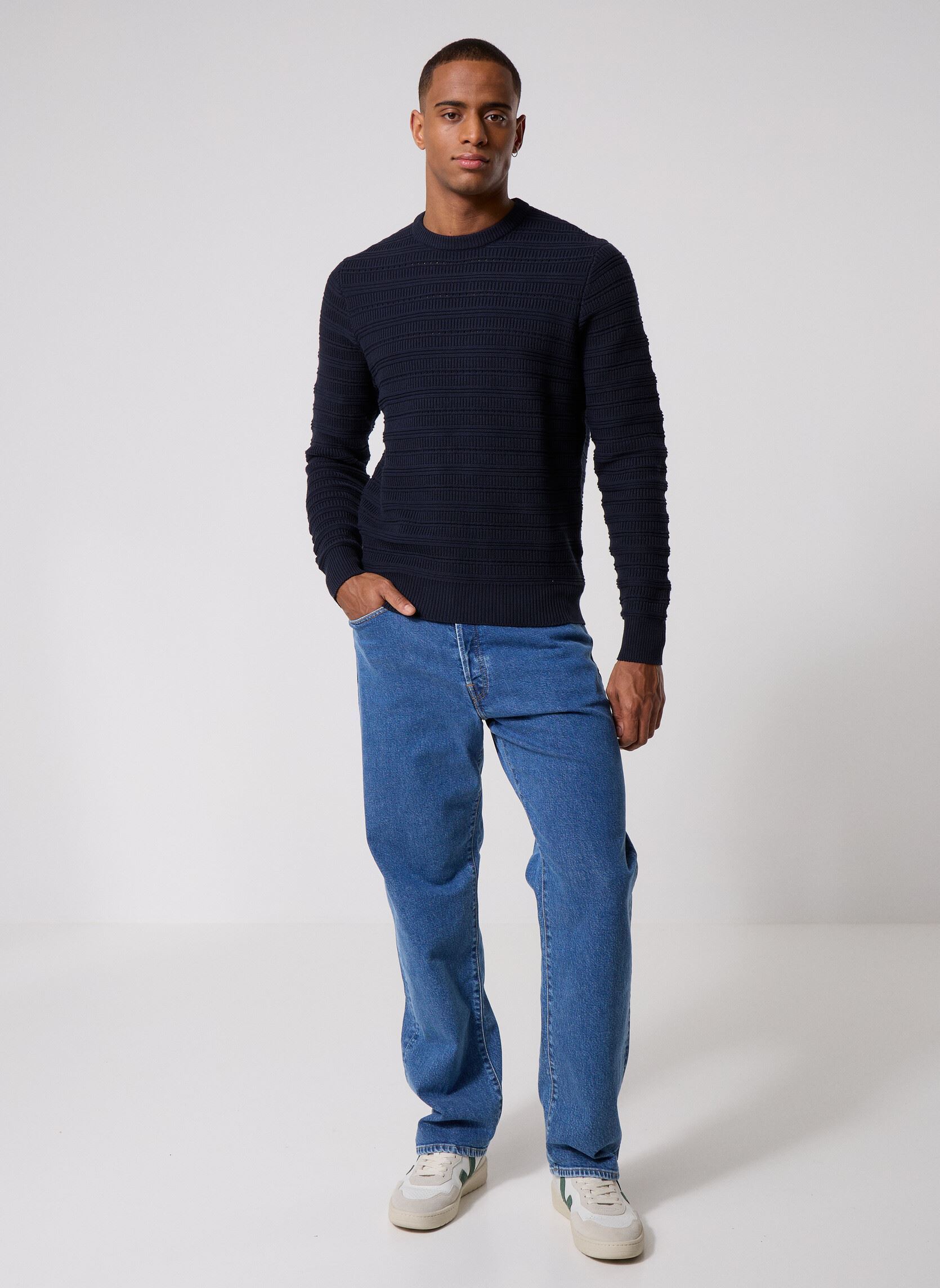 Pulls MJACK homme bleu Marvin&Co Pulls MJACK homme bleu SKY CAPTAIN