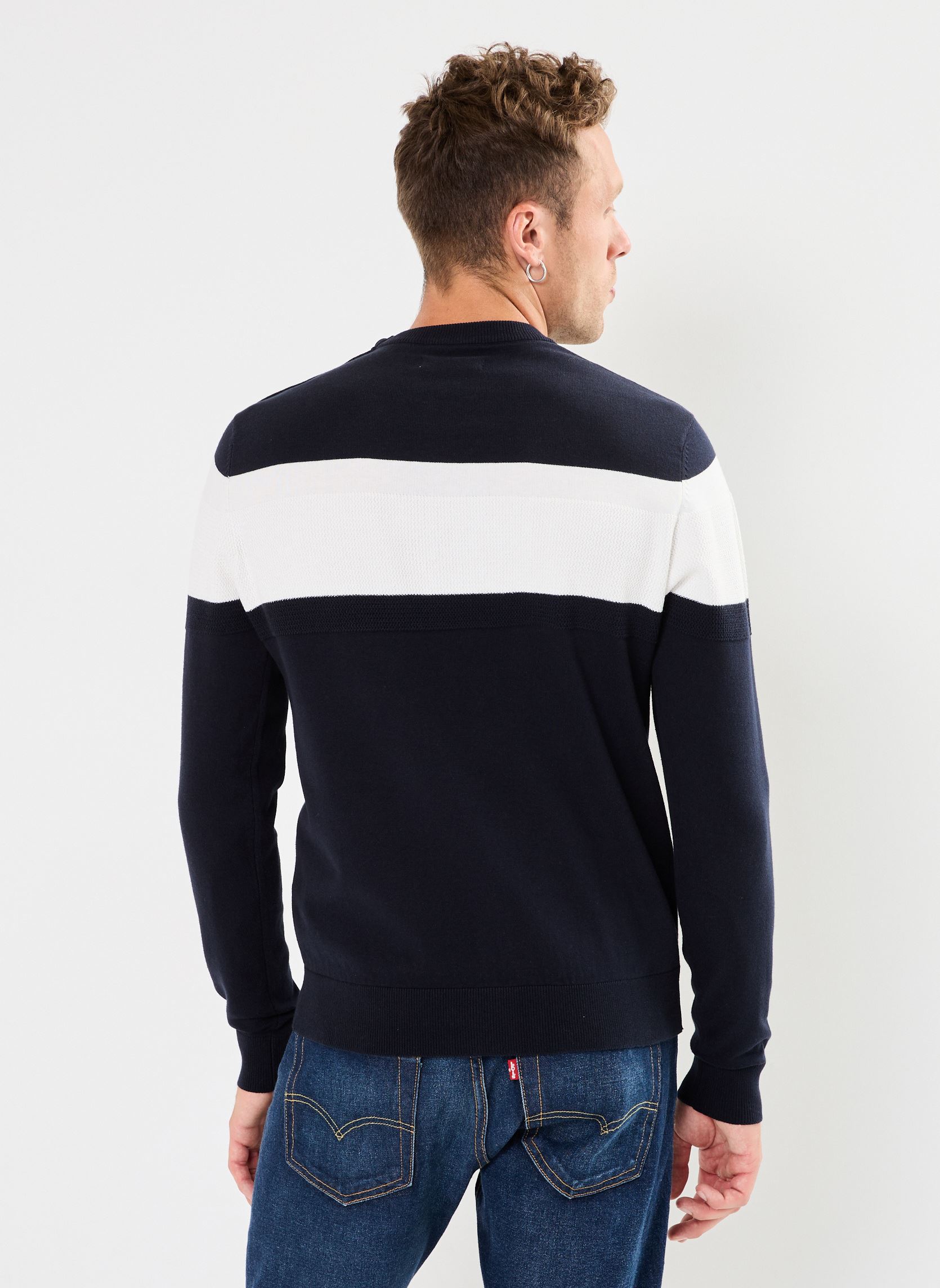 Pulls MIRAGE homme bleu Marvin&Co Pulls MIRAGE homme bleu SKY CAPTAIN