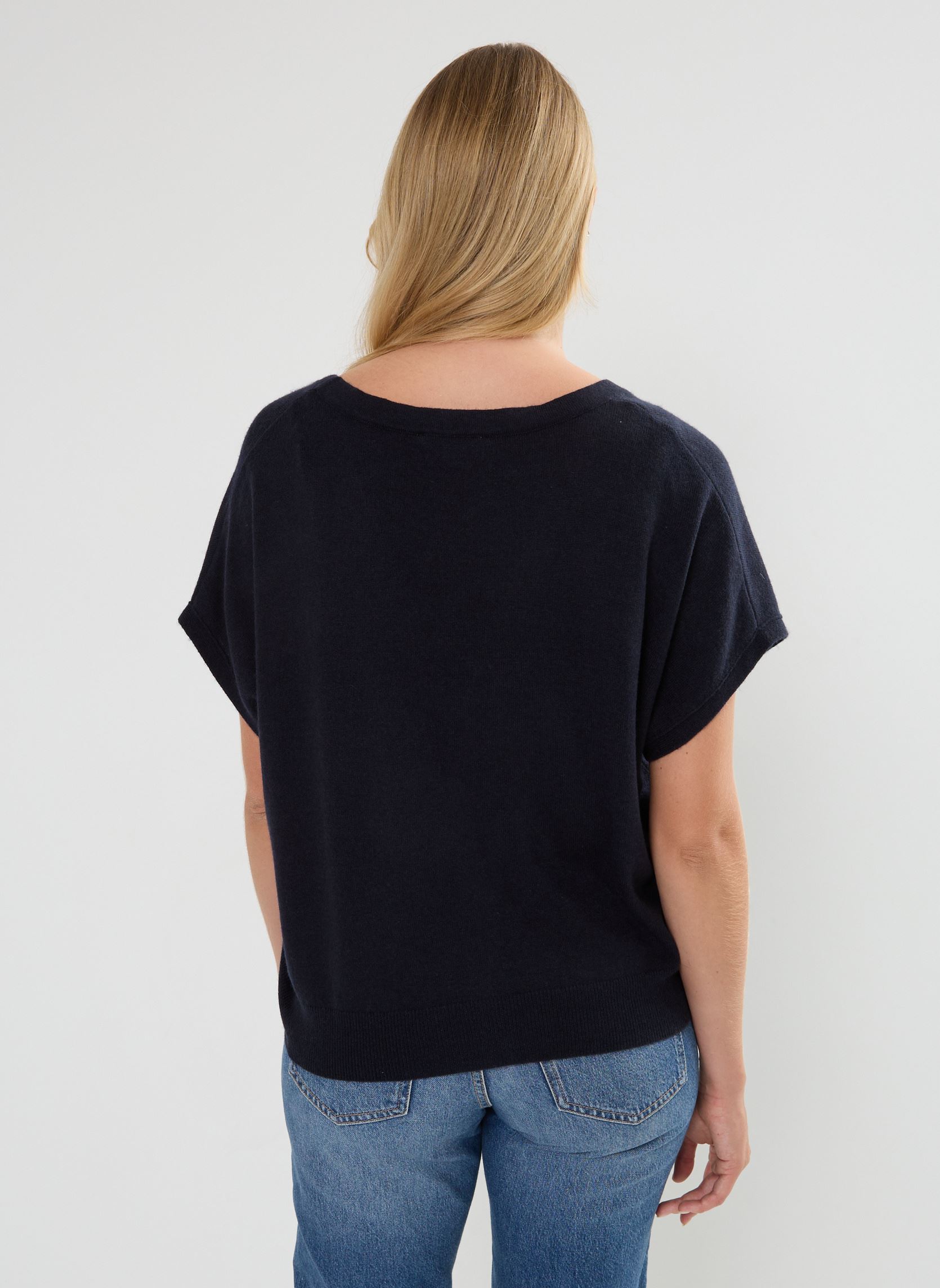 Vesten MCALLA laine dames blauw Georgia Rose Vesten MCALLA laine dames blauw MARINE