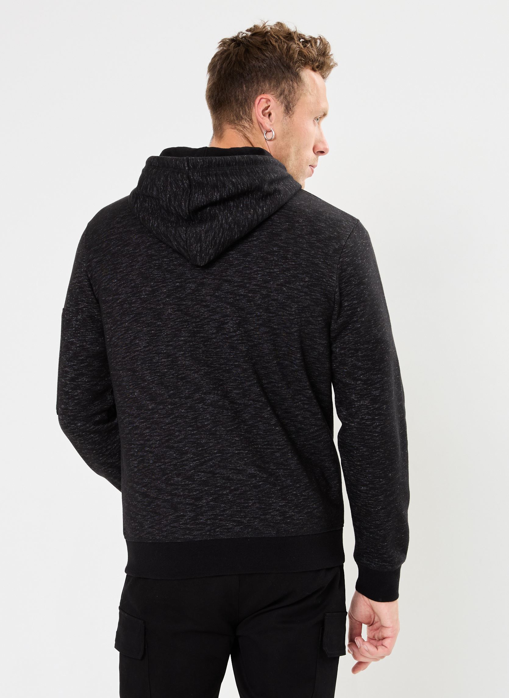 Sweaters met rits MANFRED heren zwart MADE BY Sweaters met rits MANFRED heren zwart NOIR