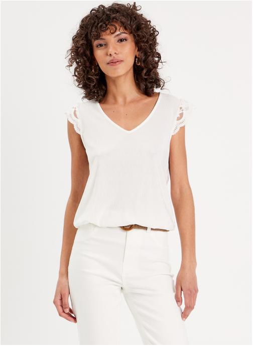 Cache Cache Blouses DPLIDENTY femme blanc