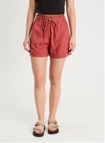 Shorts SHOLINBELT femme rouge Cache Cache Shorts SHOLINBELT femme rouge Rouge foncé