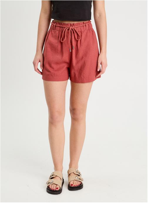 Cache Cache Shorts SHOLINBELT femme rouge
