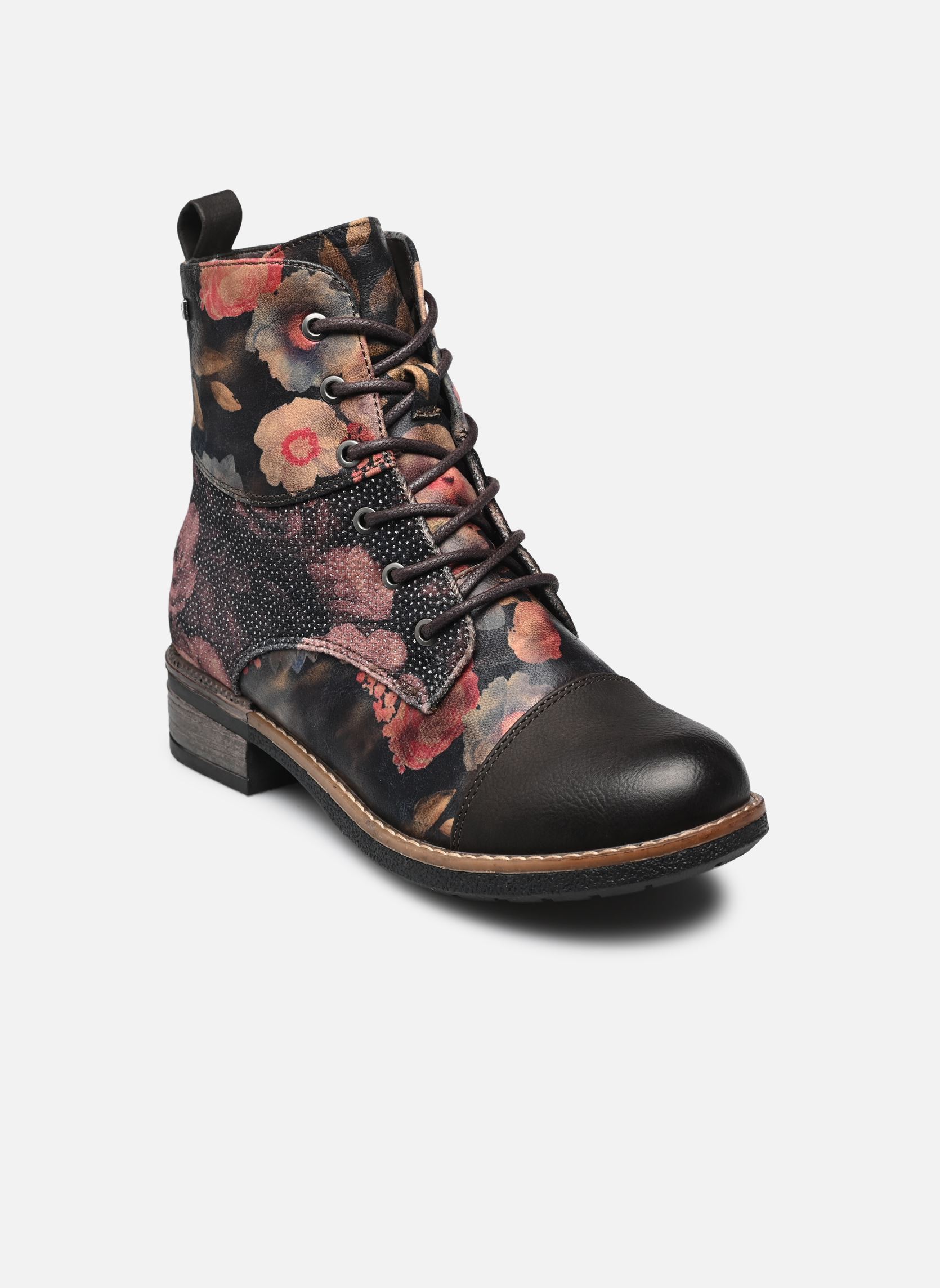 Bottines à lacets 94611 femme multicolore Rieker Bottines à lacets 94611 femme multicolore MULTICOLORE