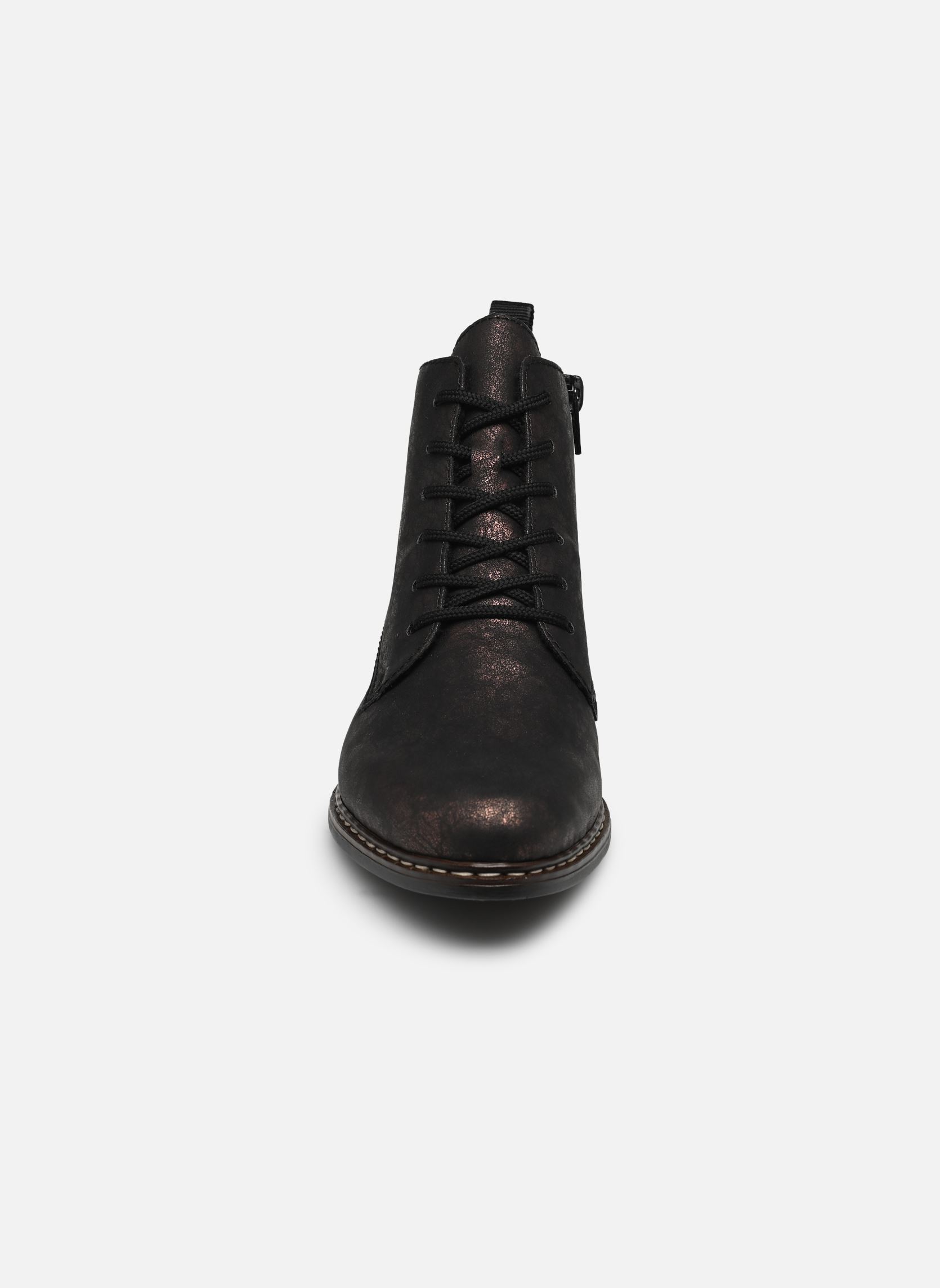 Bottines à lacets Y0830 femme or et bronze Rieker Bottines à lacets Y0830 femme or et bronze SCHWARZ-ANTIQUE