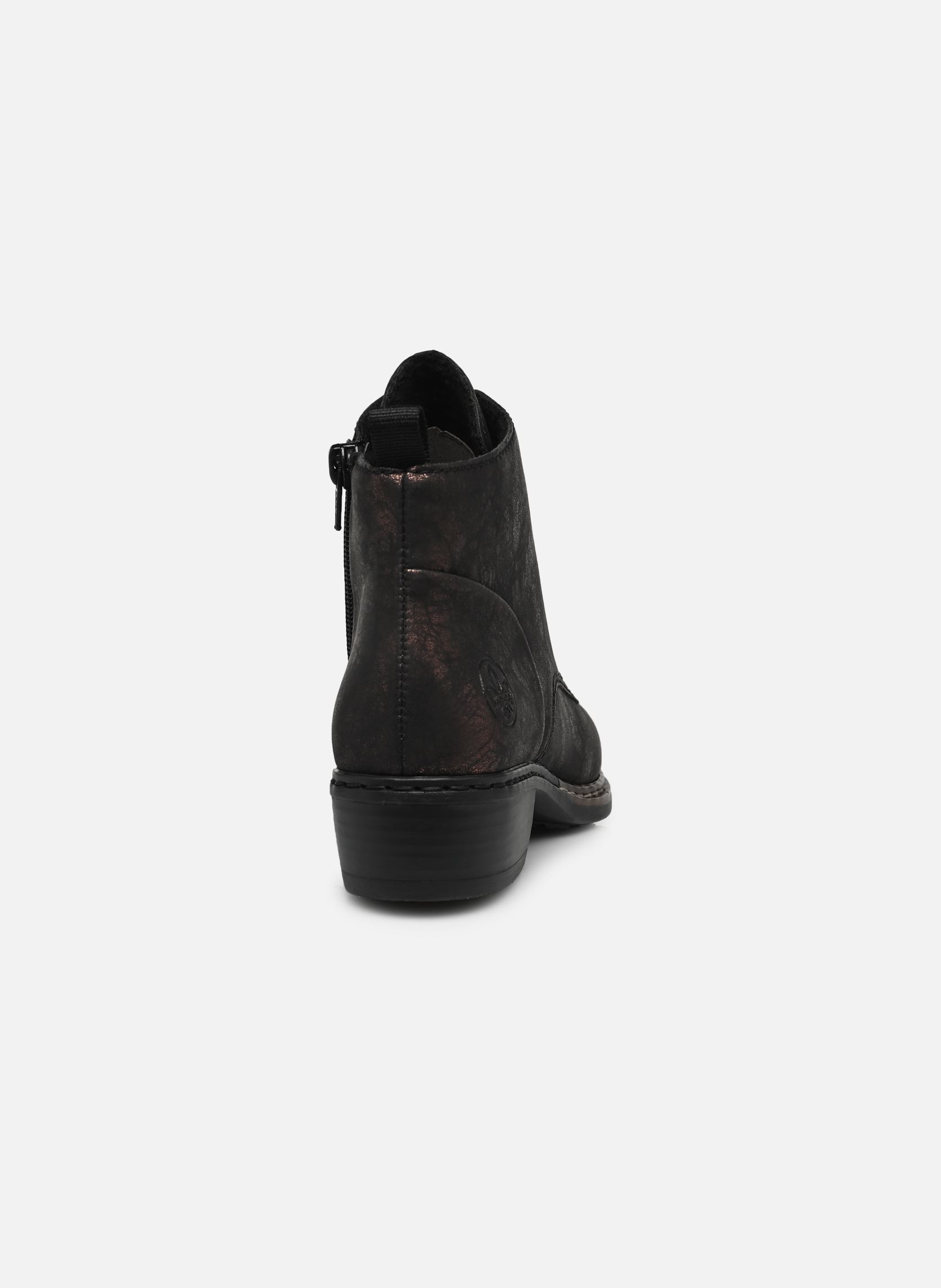 Bottines à lacets Y0830 femme or et bronze Rieker Bottines à lacets Y0830 femme or et bronze SCHWARZ-ANTIQUE