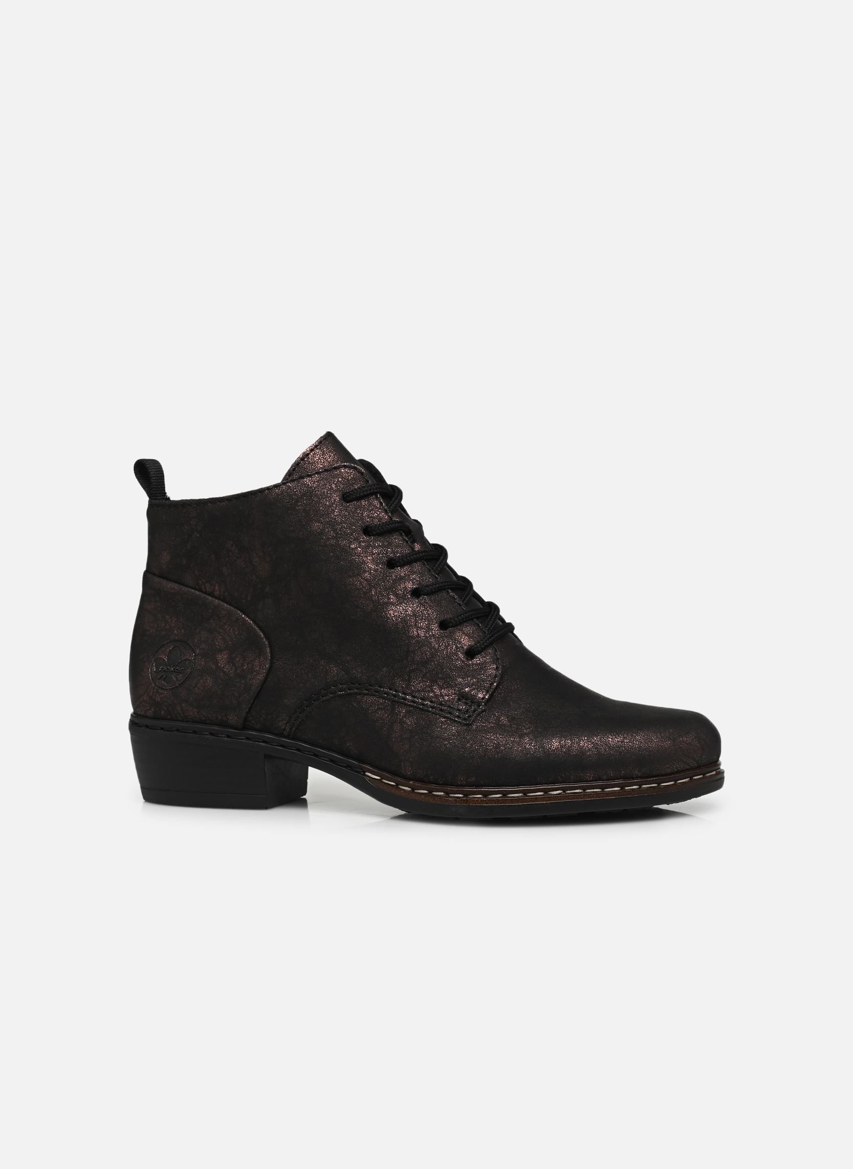 Bottines à lacets Y0830 femme or et bronze Rieker Bottines à lacets Y0830 femme or et bronze SCHWARZ-ANTIQUE