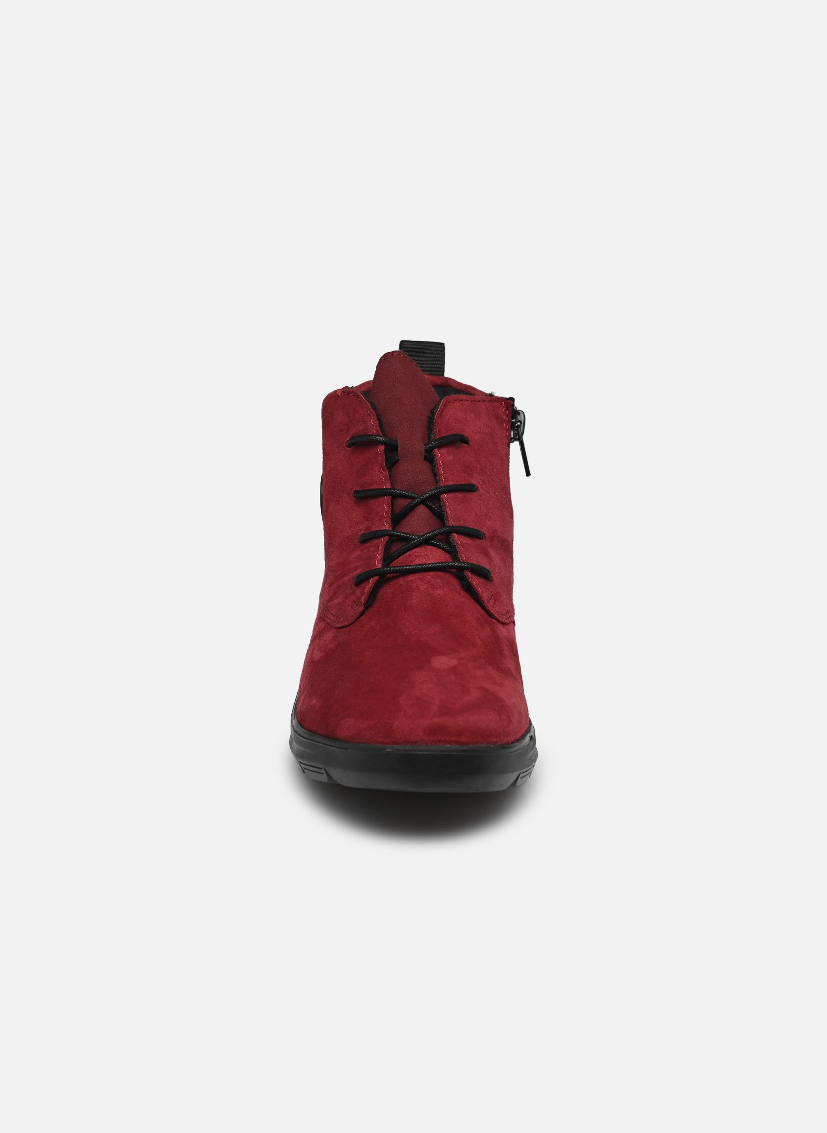 Veterlaarsjes Z0022 dames rood Rieker Veterlaarsjes Z0022 dames rood BORDEAUX/BORDEAUX
