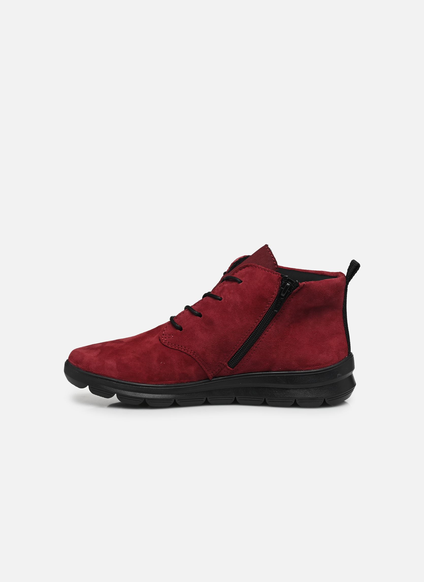 Veterlaarsjes Z0022 dames rood Rieker Veterlaarsjes Z0022 dames rood BORDEAUX/BORDEAUX