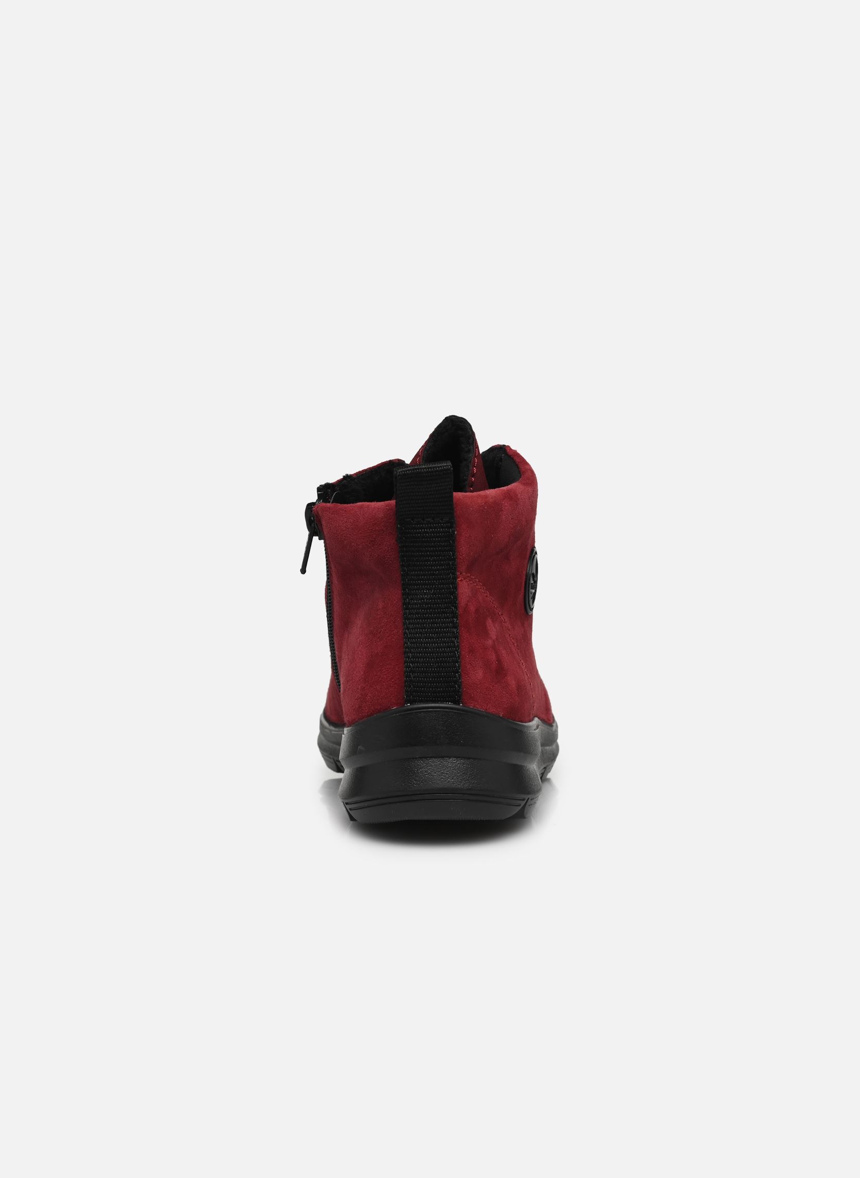 Veterlaarsjes Z0022 dames rood Rieker Veterlaarsjes Z0022 dames rood BORDEAUX/BORDEAUX