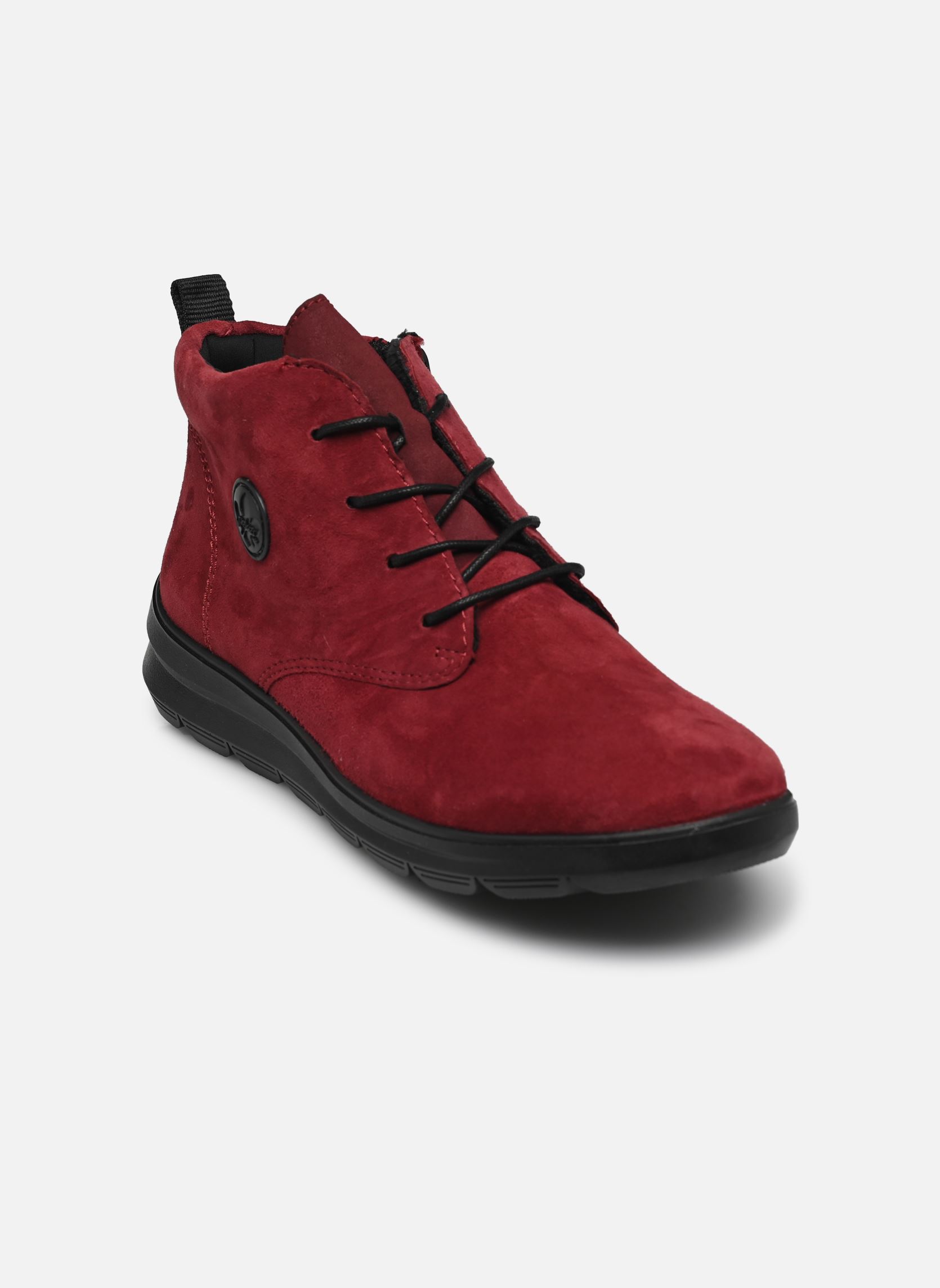 Veterlaarsjes Z0022 dames rood Rieker Veterlaarsjes Z0022 dames rood BORDEAUX/BORDEAUX