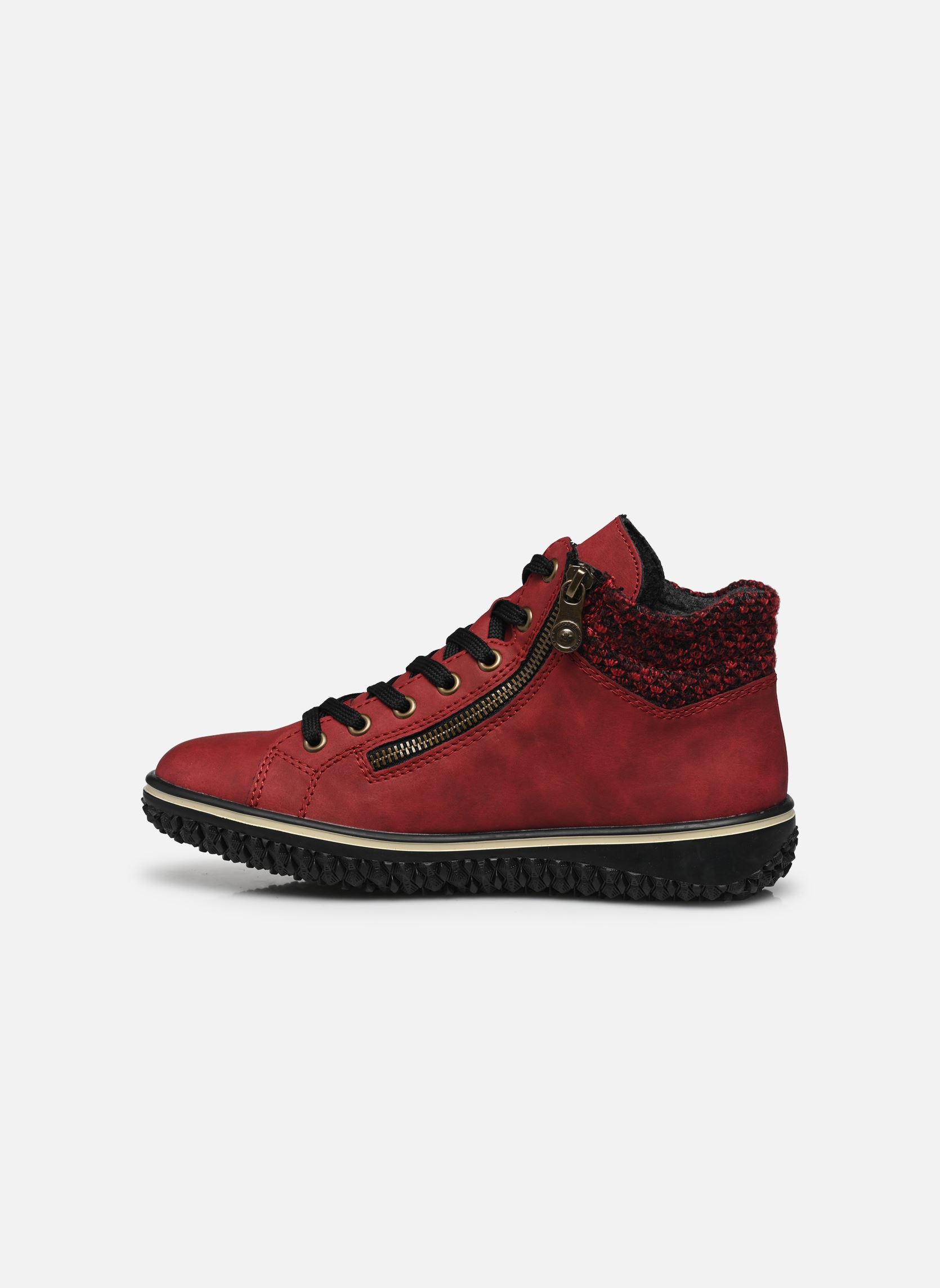 Hoge sneakers Z4263 dames rood Rieker Hoge sneakers Z4263 dames rood ROT/ROT-SCHWARZ