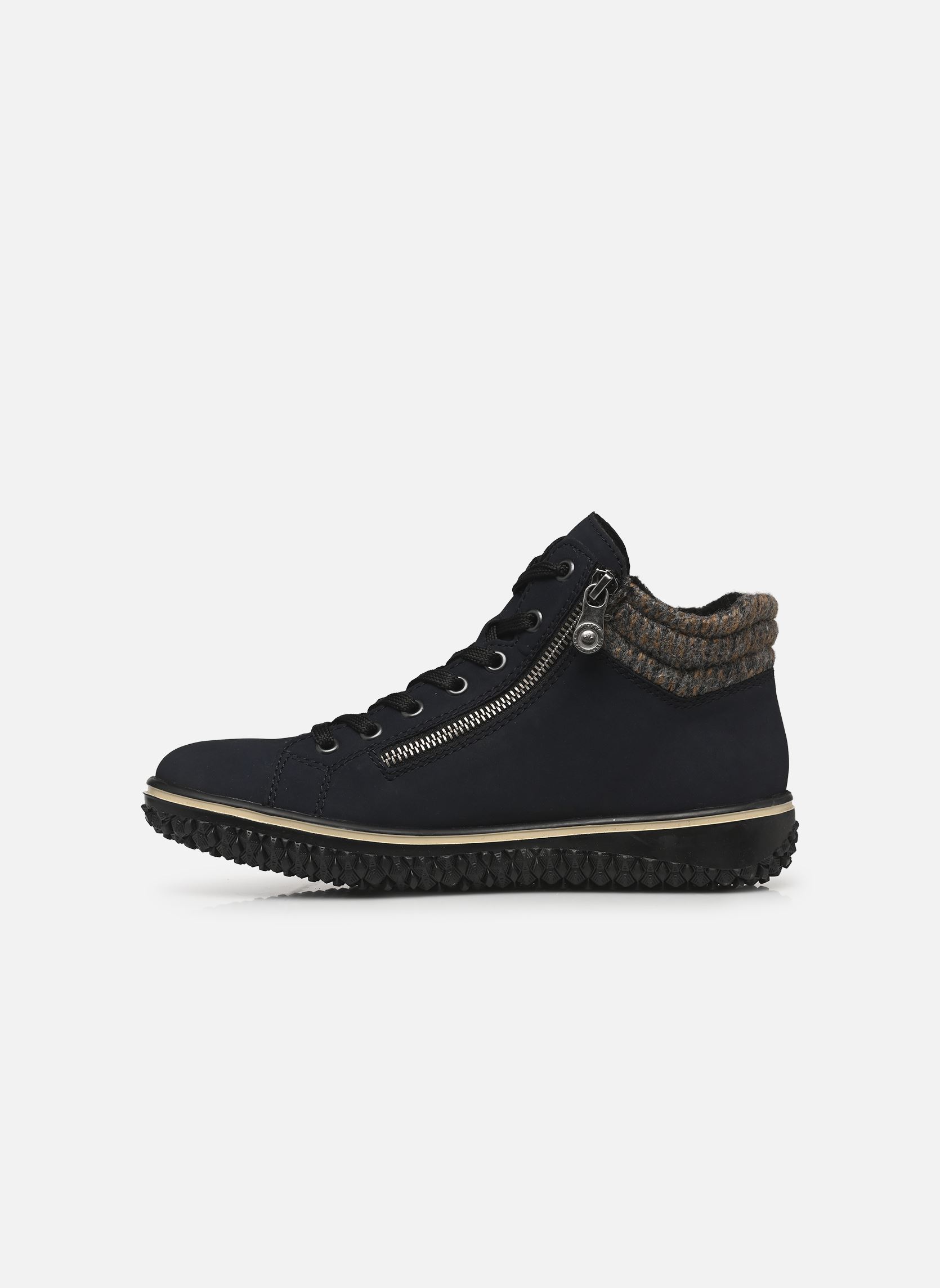 Hoge sneakers Z4263 dames blauw Rieker Hoge sneakers Z4263 dames blauw BLEU