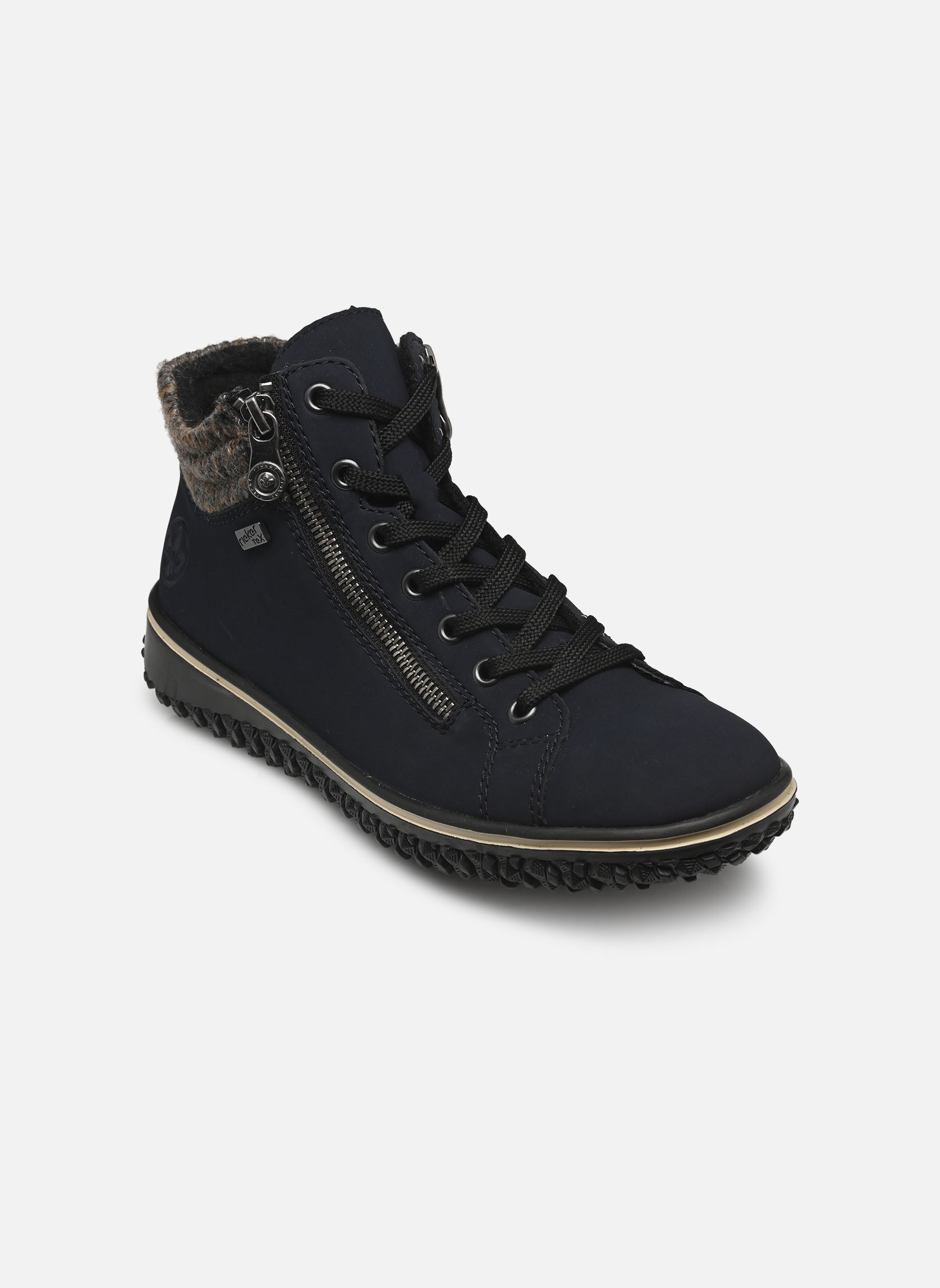 Hoge sneakers Z4263 dames blauw Rieker Hoge sneakers Z4263 dames blauw BLEU