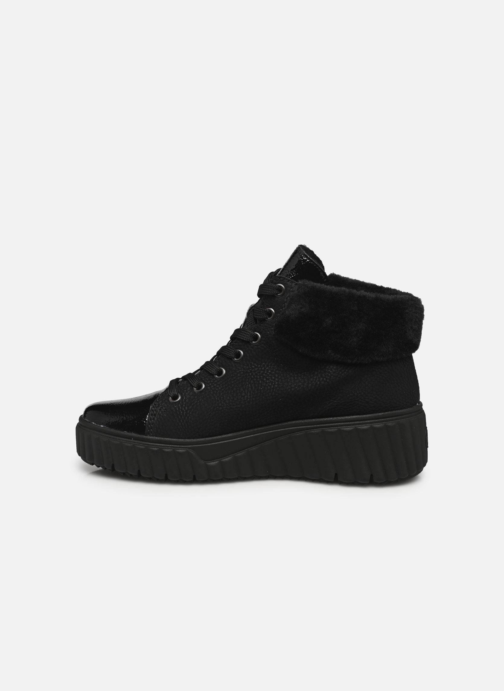 Baskets montantes N2505 femme noir Rieker Baskets montantes N2505 femme noir BLACK/SCHWARZ/NERO