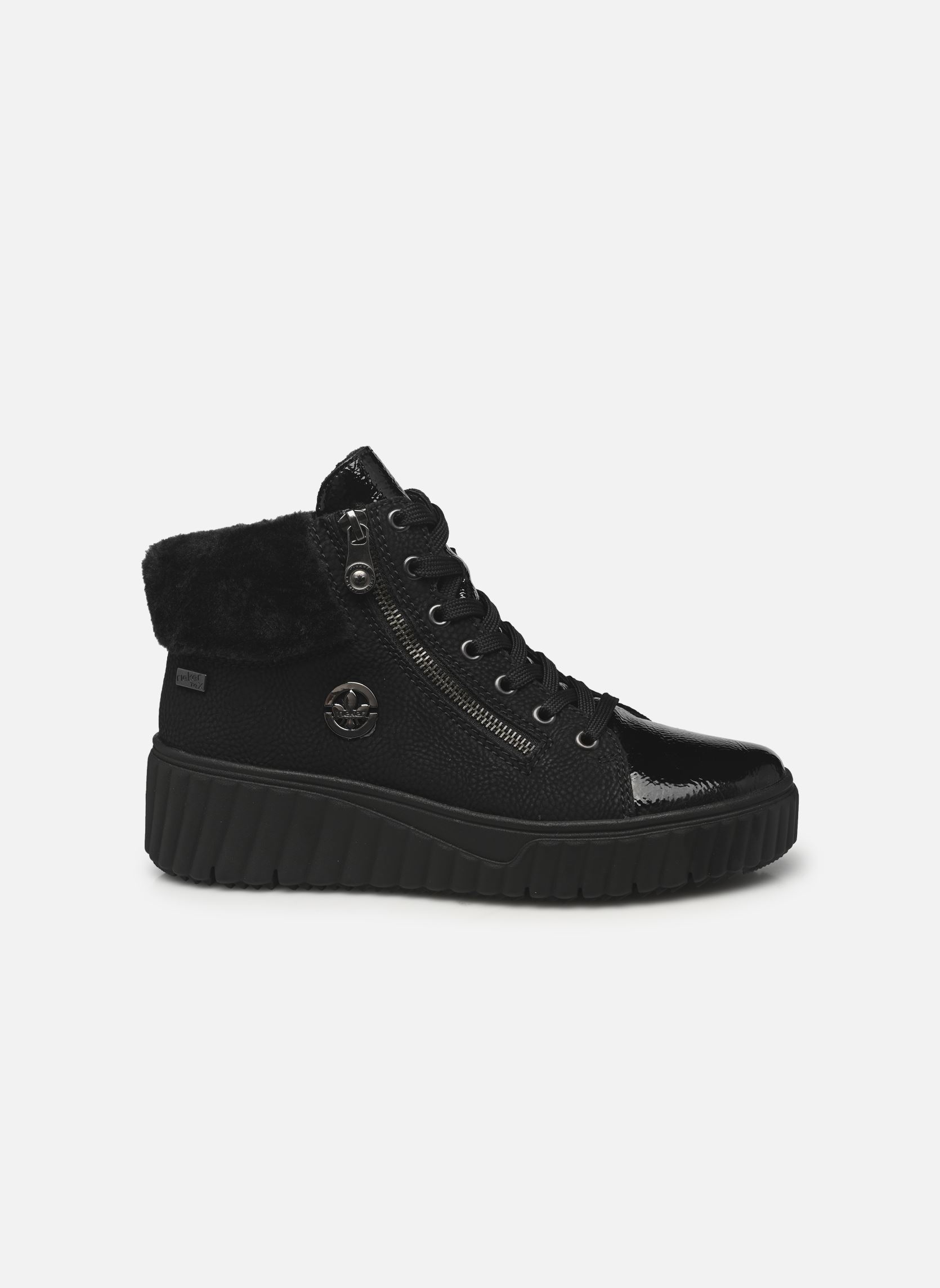 Baskets montantes N2505 femme noir Rieker Baskets montantes N2505 femme noir BLACK/SCHWARZ/NERO
