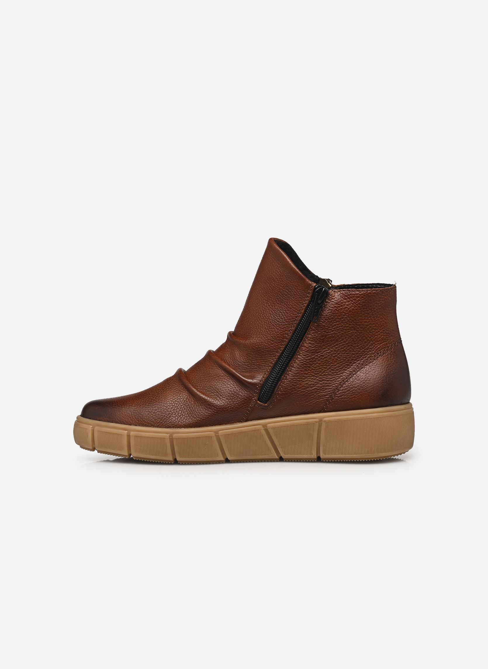 Enkellaarzen en boots D1T73 dames bruin Remonte Enkellaarzen en boots D1T73 dames bruin FUCHS/FUCHS