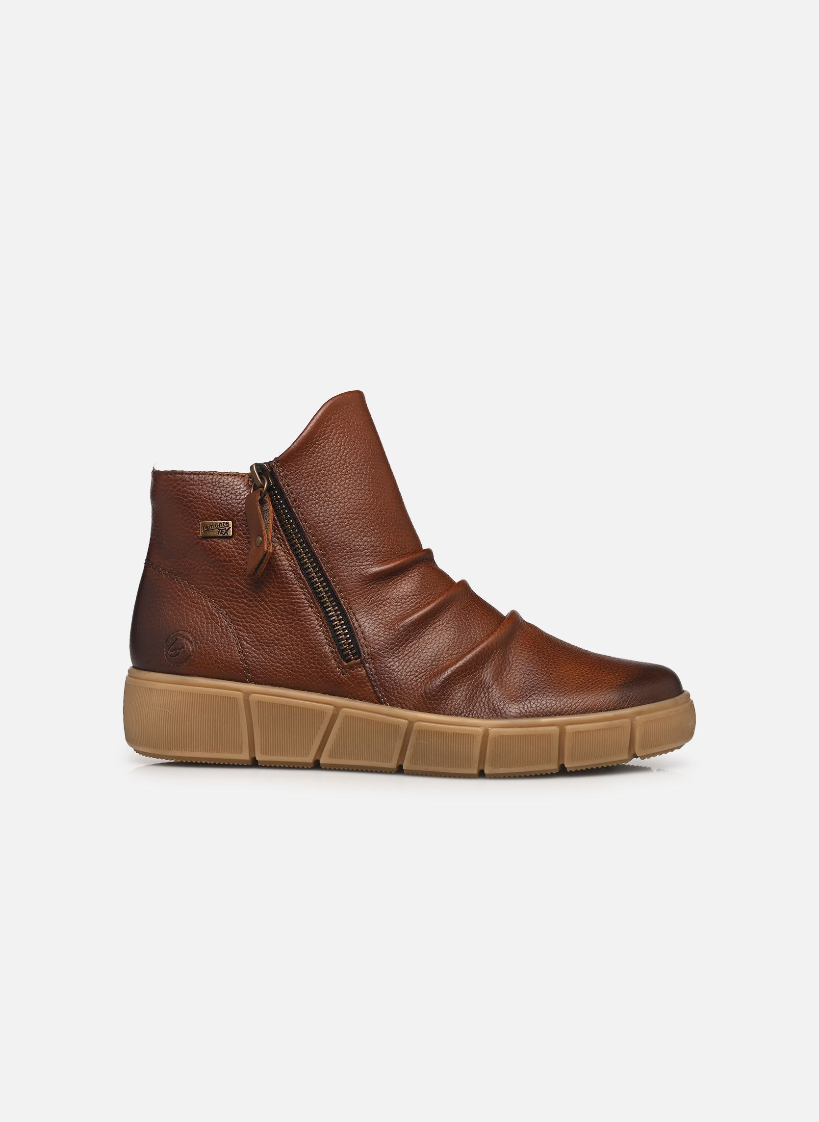 Enkellaarzen en boots D1T73 dames bruin Remonte Enkellaarzen en boots D1T73 dames bruin FUCHS/FUCHS