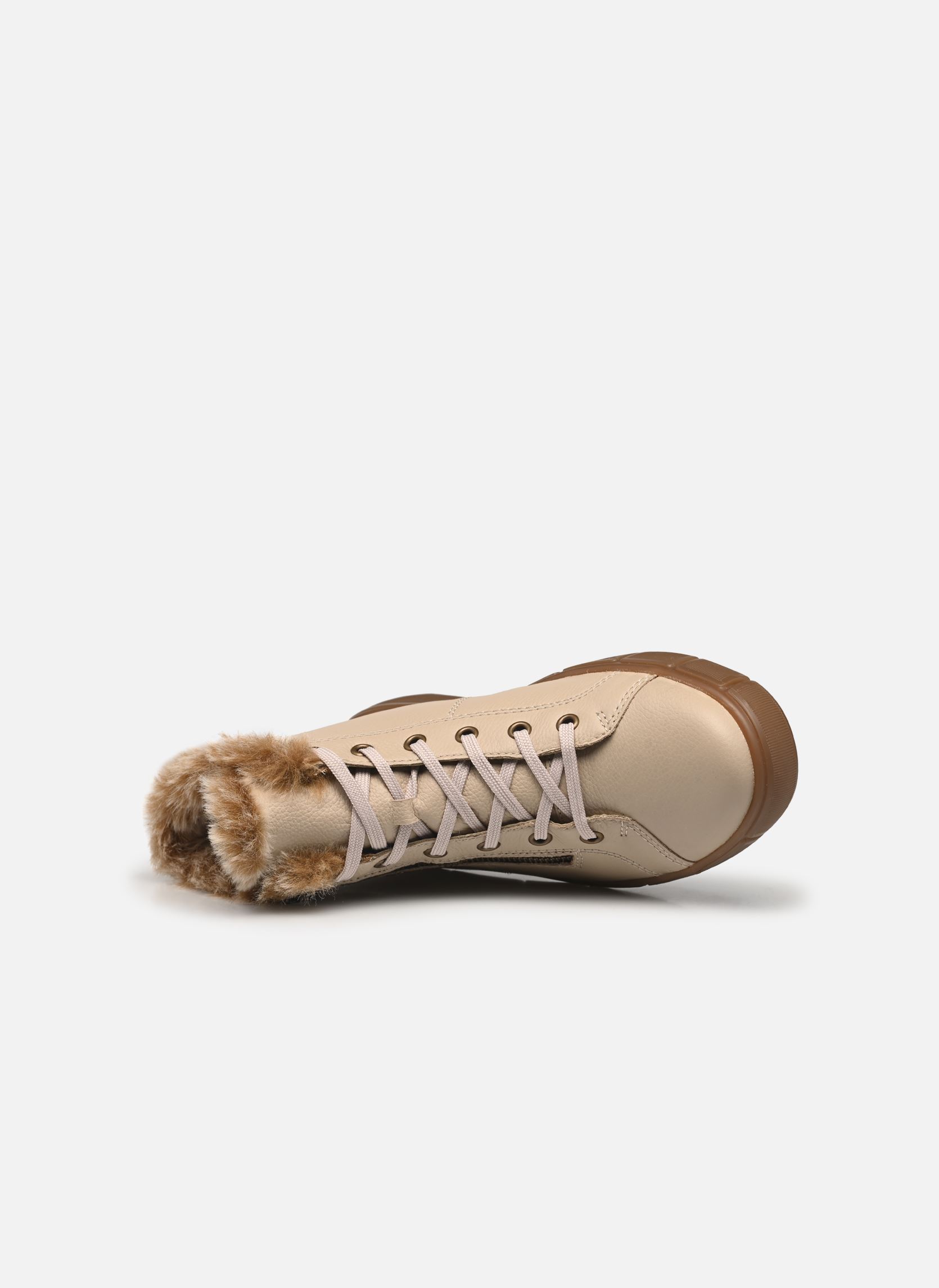 Baskets montantes D1T72 femme beige Remonte Baskets montantes D1T72 femme beige CREMA/MUSKAT/STEPPE
