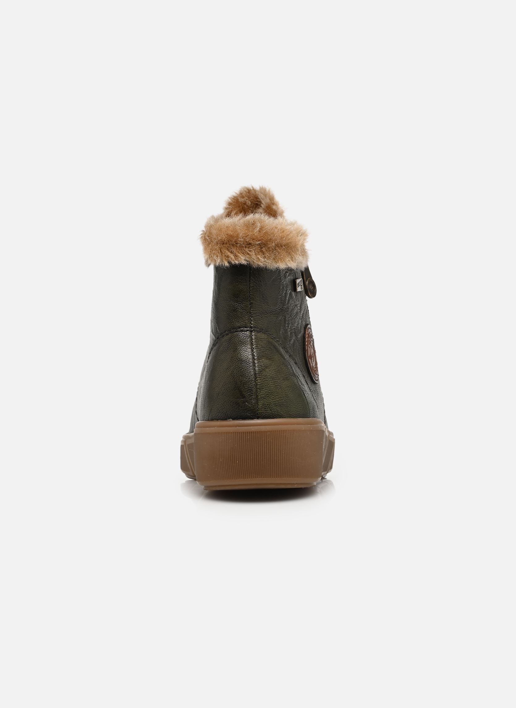 Baskets montantes D1T72 femme vert Remonte Baskets montantes D1T72 femme vert EFEU/MUSKAT/STEPPE