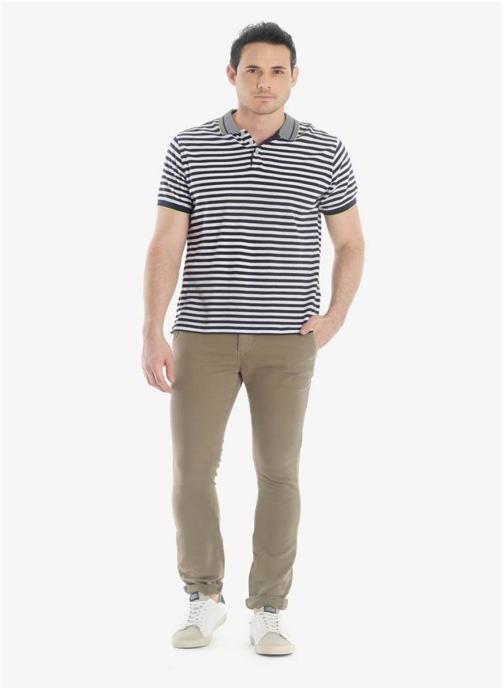 Le temps des cerises Pantalons droits Pantalon chino JOGG Beige homme beige