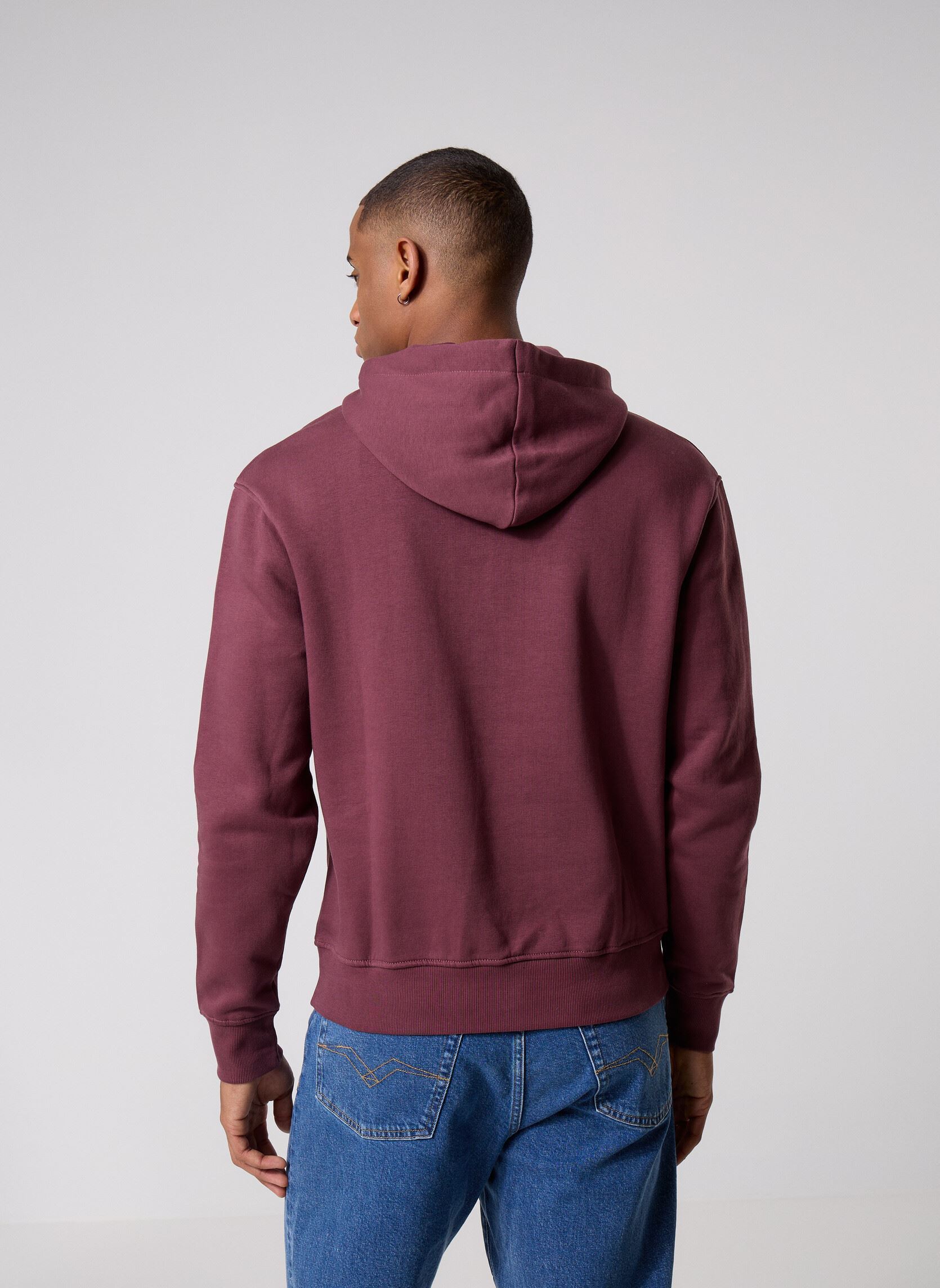 Hoodies GOOD1 sweat heren bordeaux Marvin&Co Hoodies GOOD1 sweat heren bordeaux CATWABA GRAPE