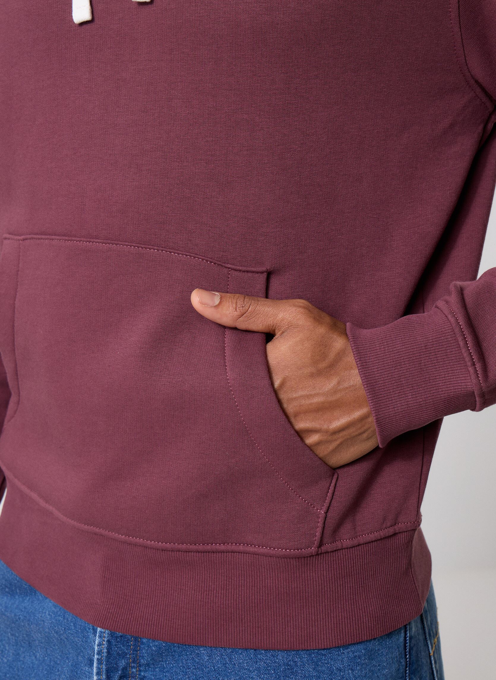 Hoodies GOOD1 sweat heren bordeaux Marvin&Co Hoodies GOOD1 sweat heren bordeaux CATWABA GRAPE