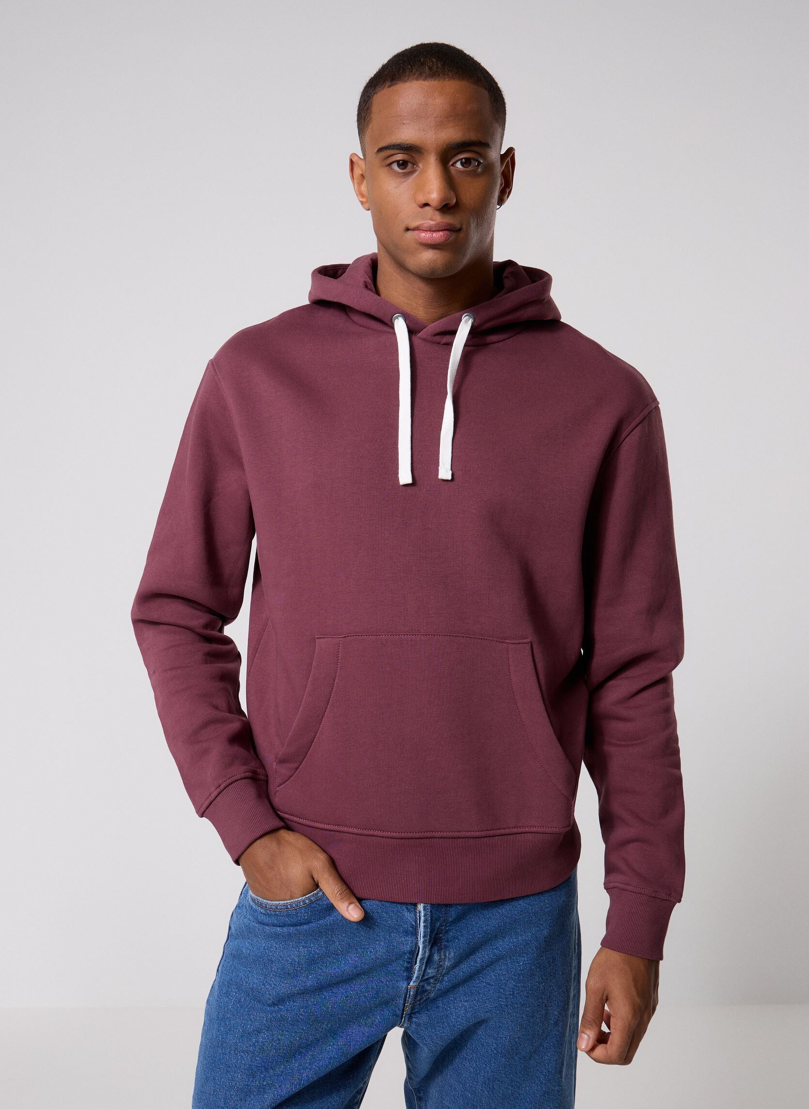 Hoodies GOOD1 sweat heren bordeaux Marvin&Co Hoodies GOOD1 sweat heren bordeaux CATWABA GRAPE