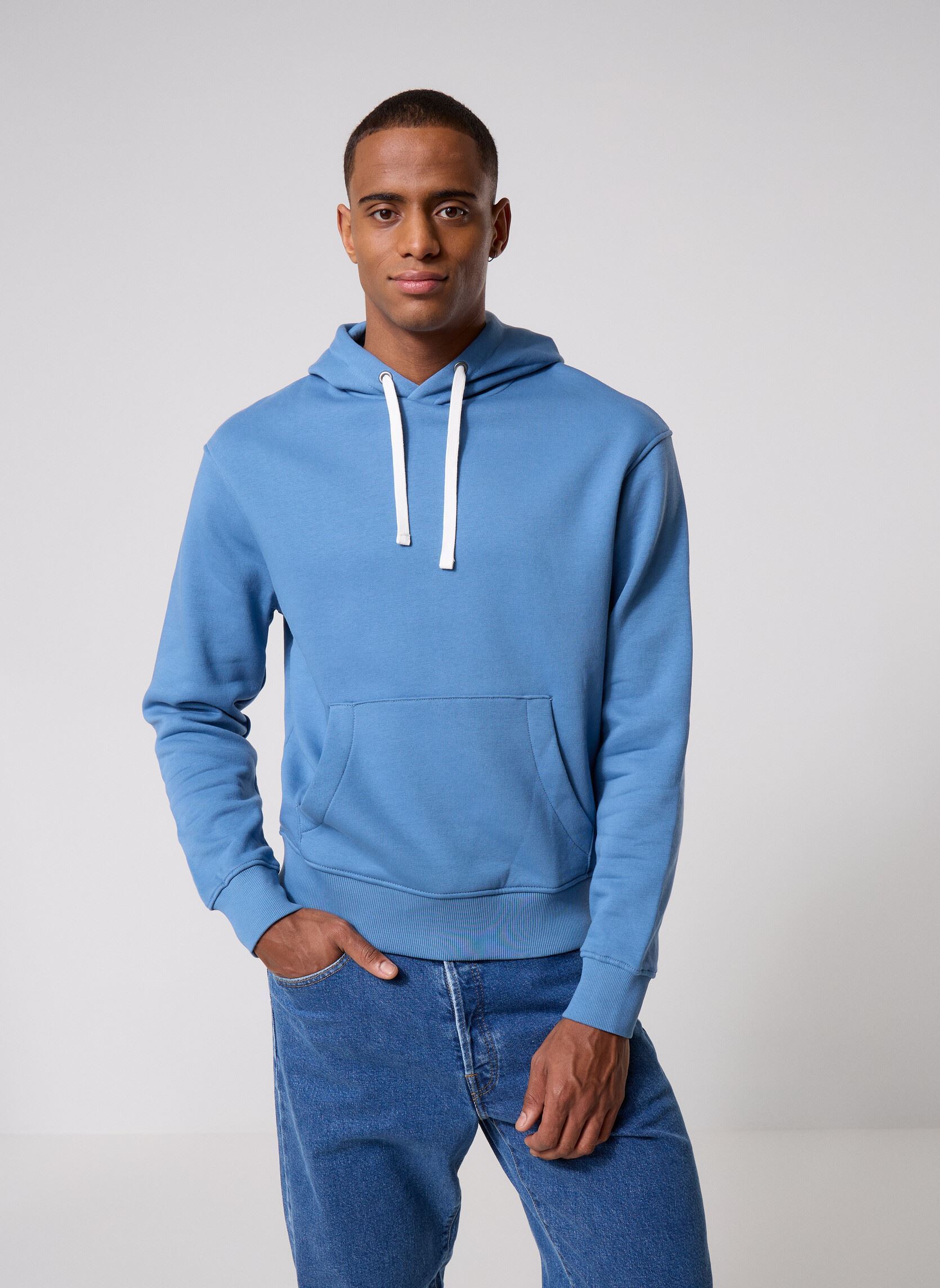 Kapuzenpullover GOOD1 sweat herren blau Marvin&Co Kapuzenpullover GOOD1 sweat herren blau Coronet Blue