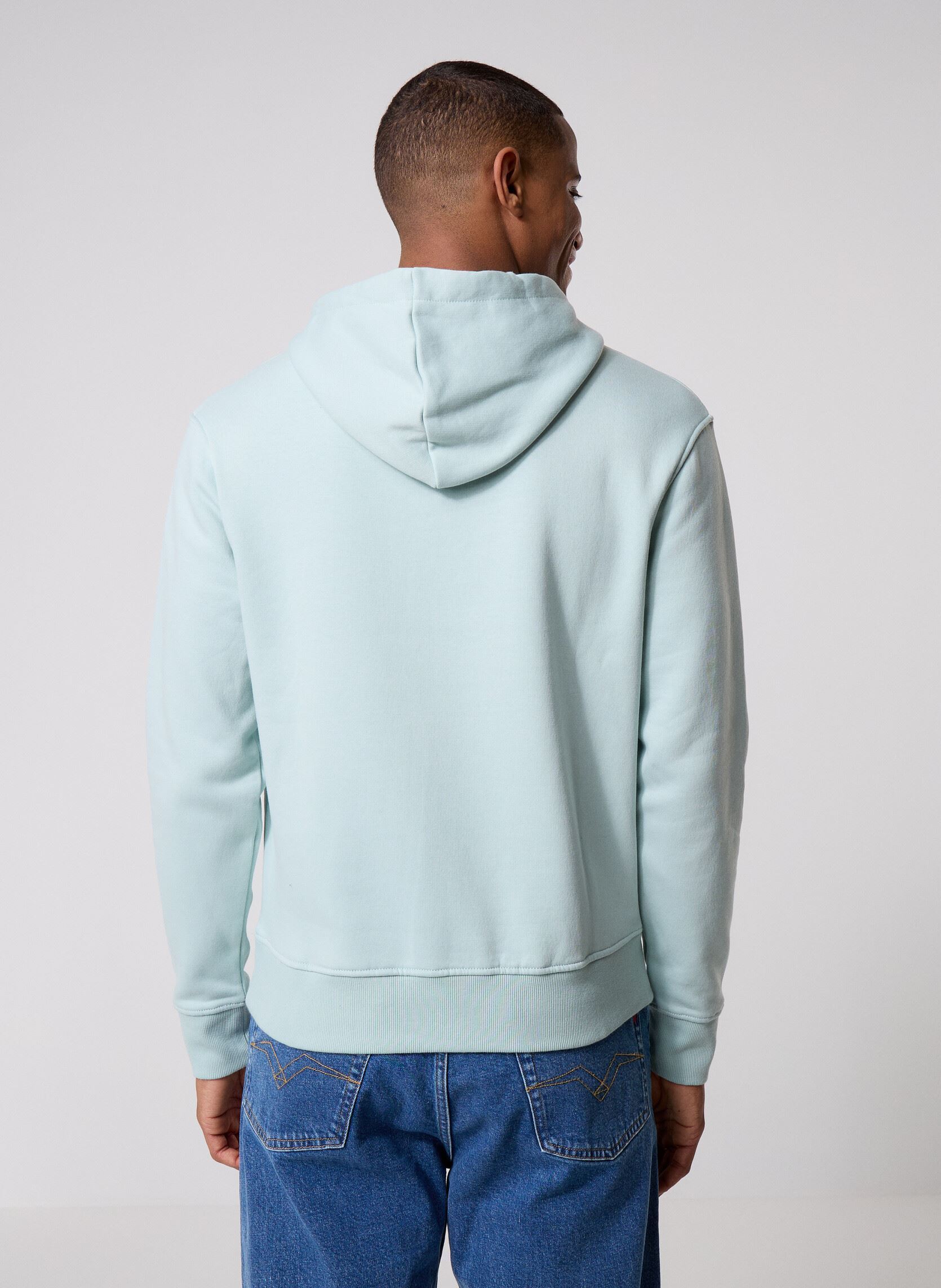Kapuzenpullover GOOD1 sweat herren blau Marvin&Co Kapuzenpullover GOOD1 sweat herren blau Blue haze