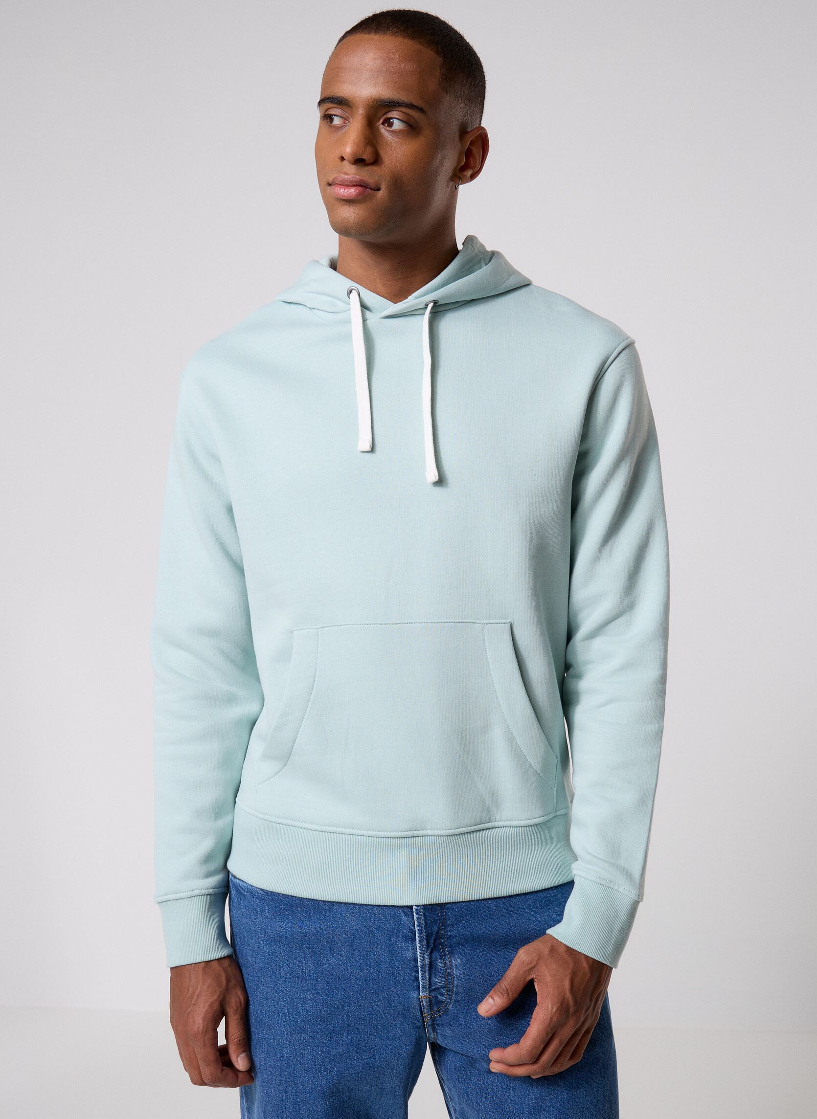 Kapuzenpullover GOOD1 sweat herren blau Marvin&Co Kapuzenpullover GOOD1 sweat herren blau Blue haze