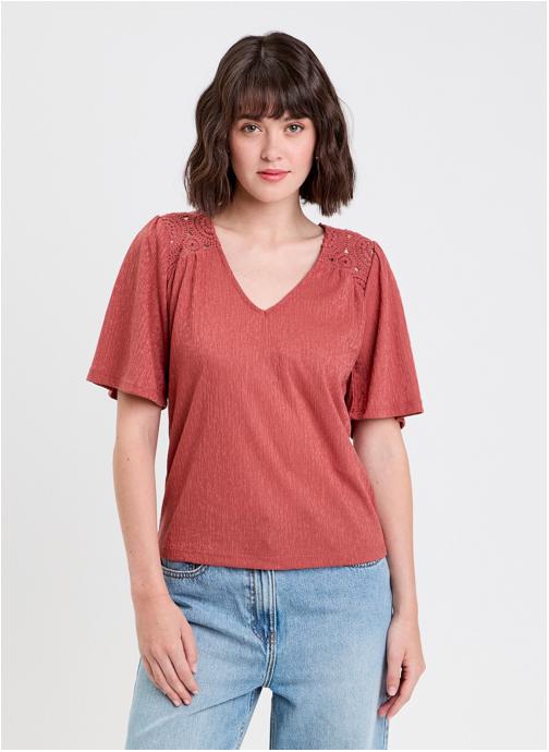 Cache Cache Tee-shirts KRUSTI femme rose