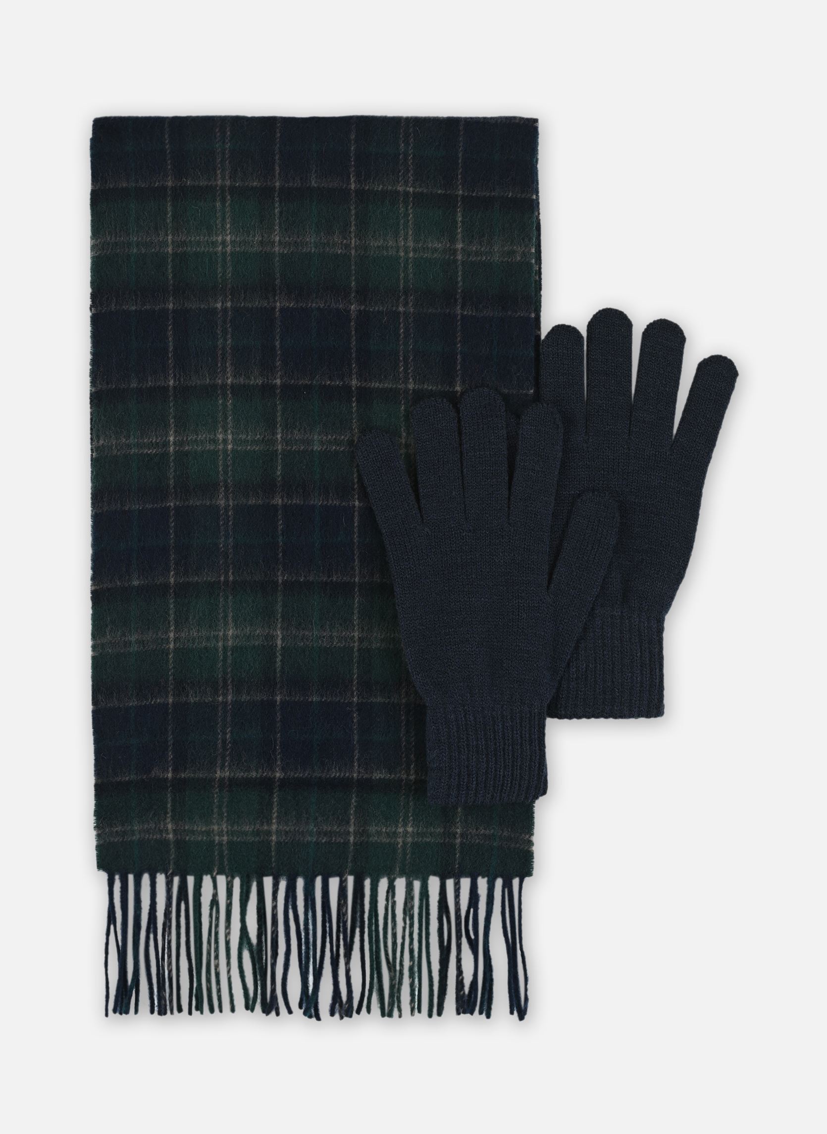 Echarpes barbour tartan scarf & glove gift set homme vert Barbour Echarpes barbour tartan scarf & glove gift set homme vert Classic/Olive