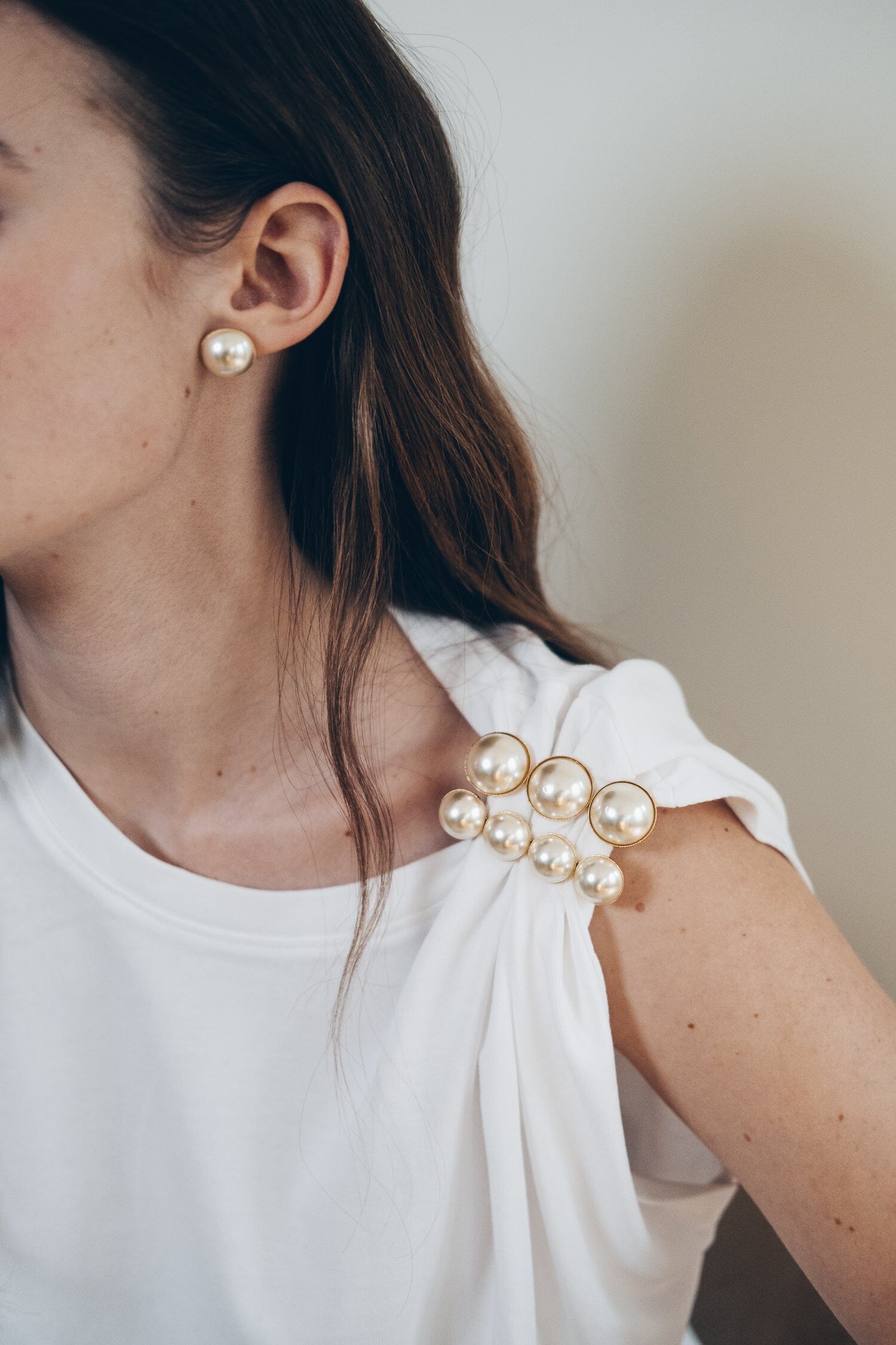 Lot De 40 Broches à Perles Doubles Pour Femme - Épingles Décoratives Pour écharpes, Vestes, Jeans - Fausses Perles Et Strass