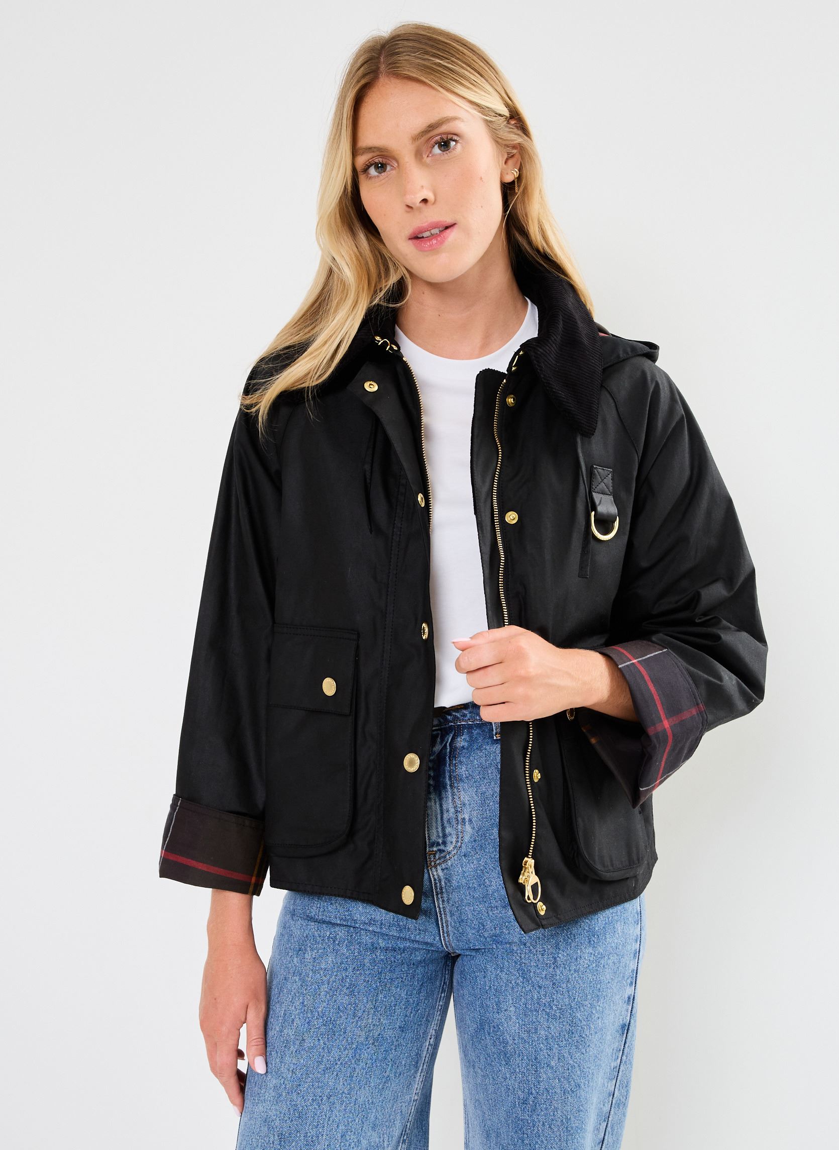 Parkas Veste - Reighton wax femme noir