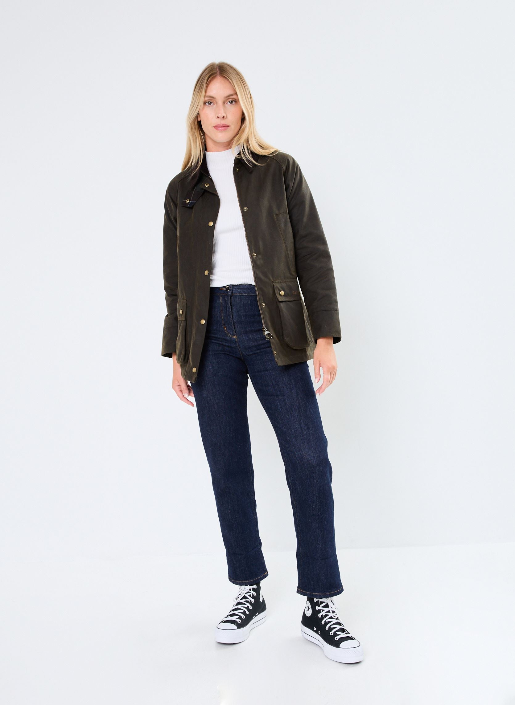 Parkas Acorn wax jacket damen grün Barbour Parkas Acorn wax jacket damen grün OLIVE