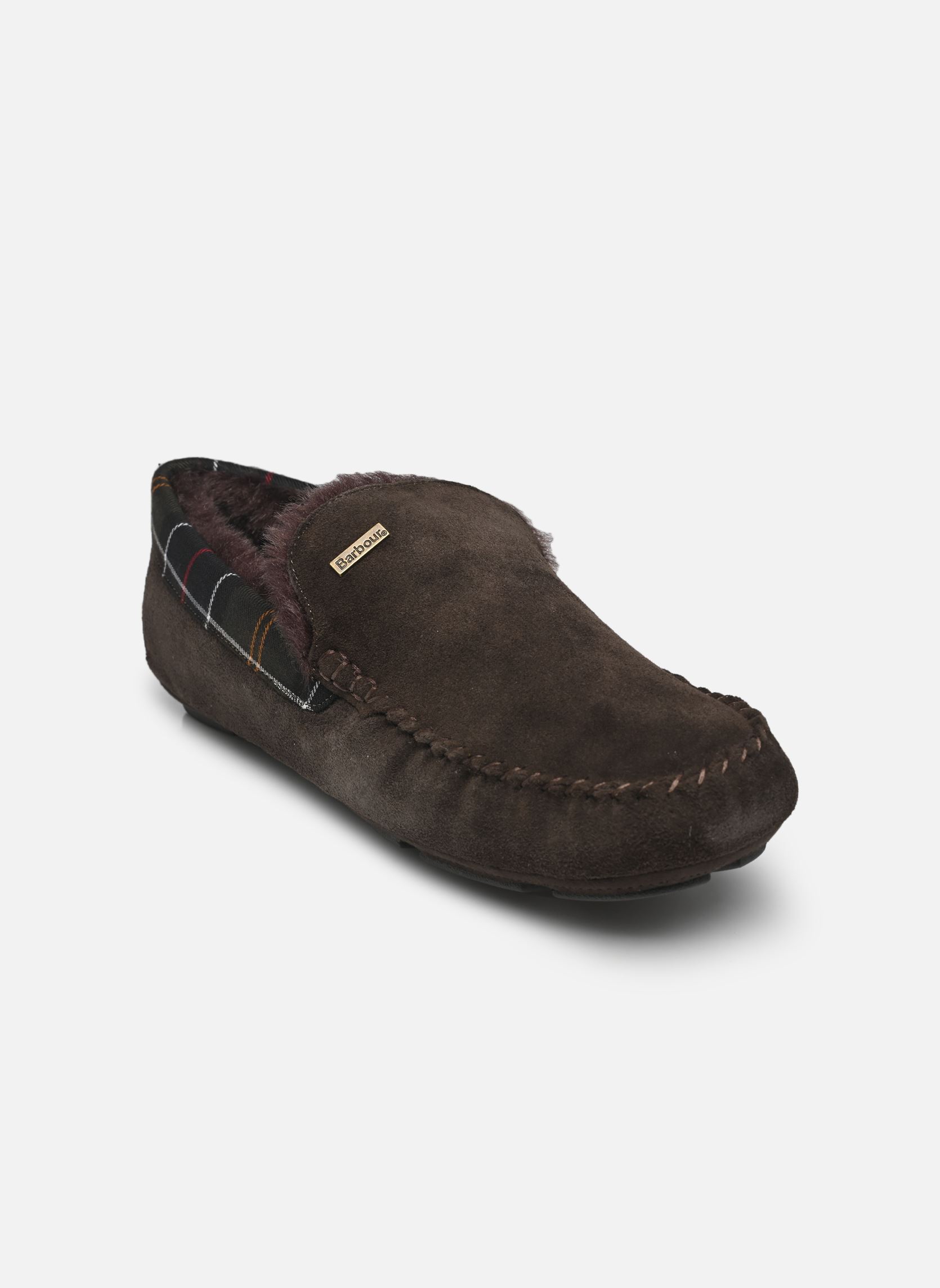 Loafer Monty moccasin slipper herren braun Barbour Loafer Monty moccasin slipper herren braun BROWN SUEDE