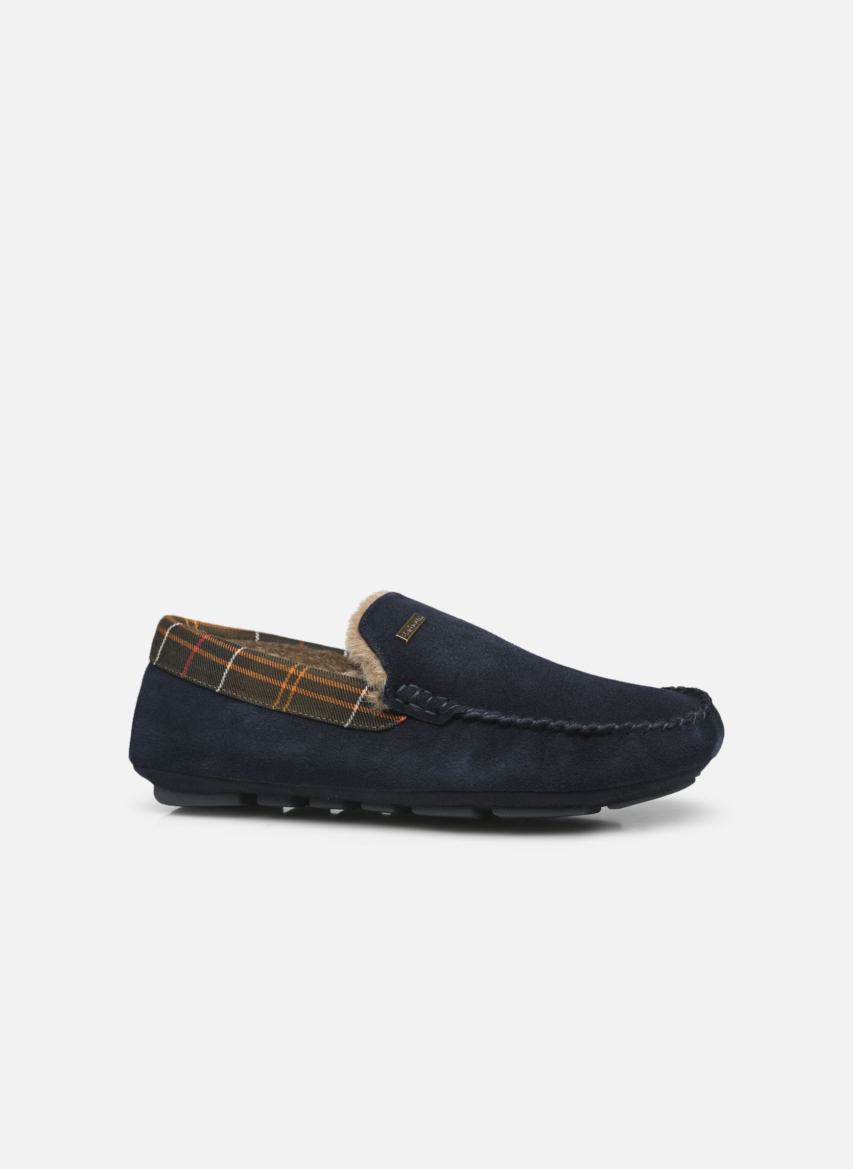 Mocassins Monty moccasin slipper homme bleu Barbour Mocassins Monty moccasin slipper homme bleu NAVY SUEDE
