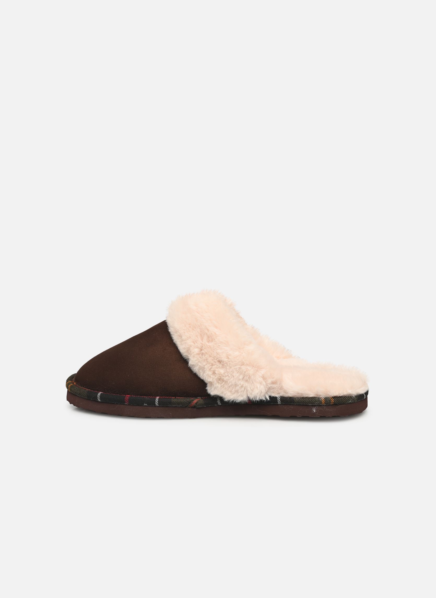 Chaussons barbour claudia mule slipper femme marron Barbour Chaussons barbour claudia mule slipper femme marron BROWN