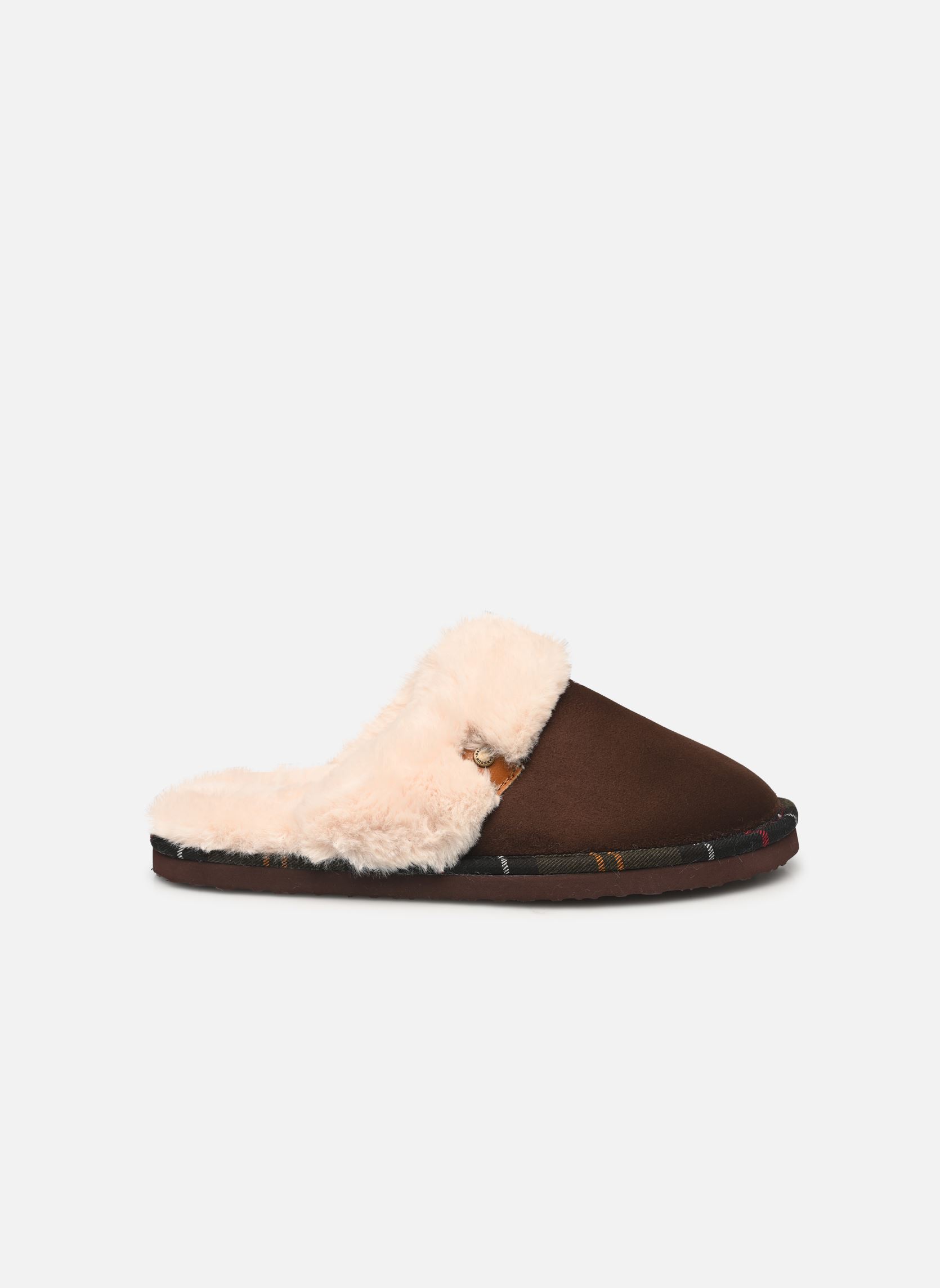 Chaussons barbour claudia mule slipper femme marron Barbour Chaussons barbour claudia mule slipper femme marron BROWN