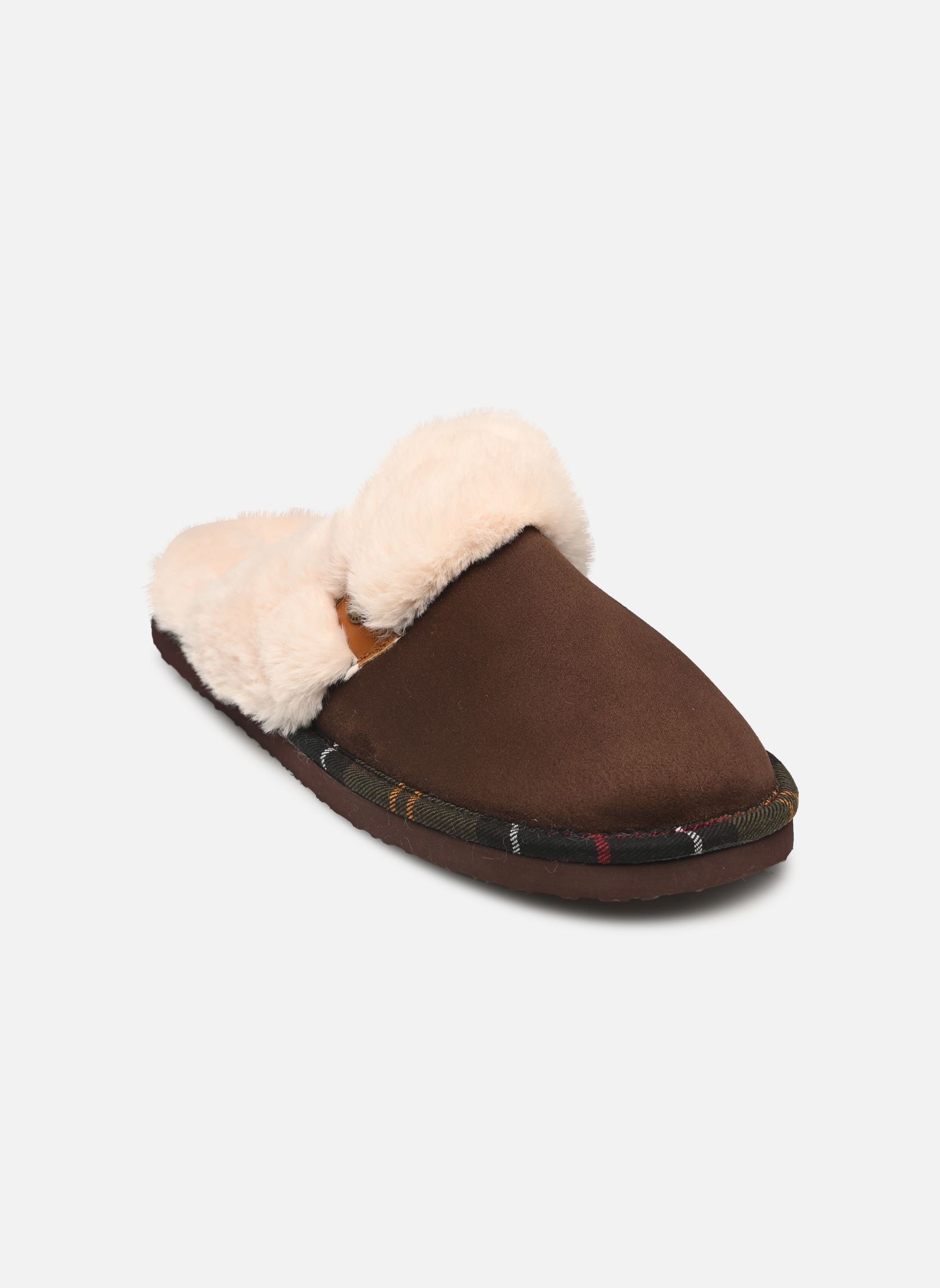 Chaussons barbour claudia mule slipper femme marron Barbour Chaussons barbour claudia mule slipper femme marron BROWN