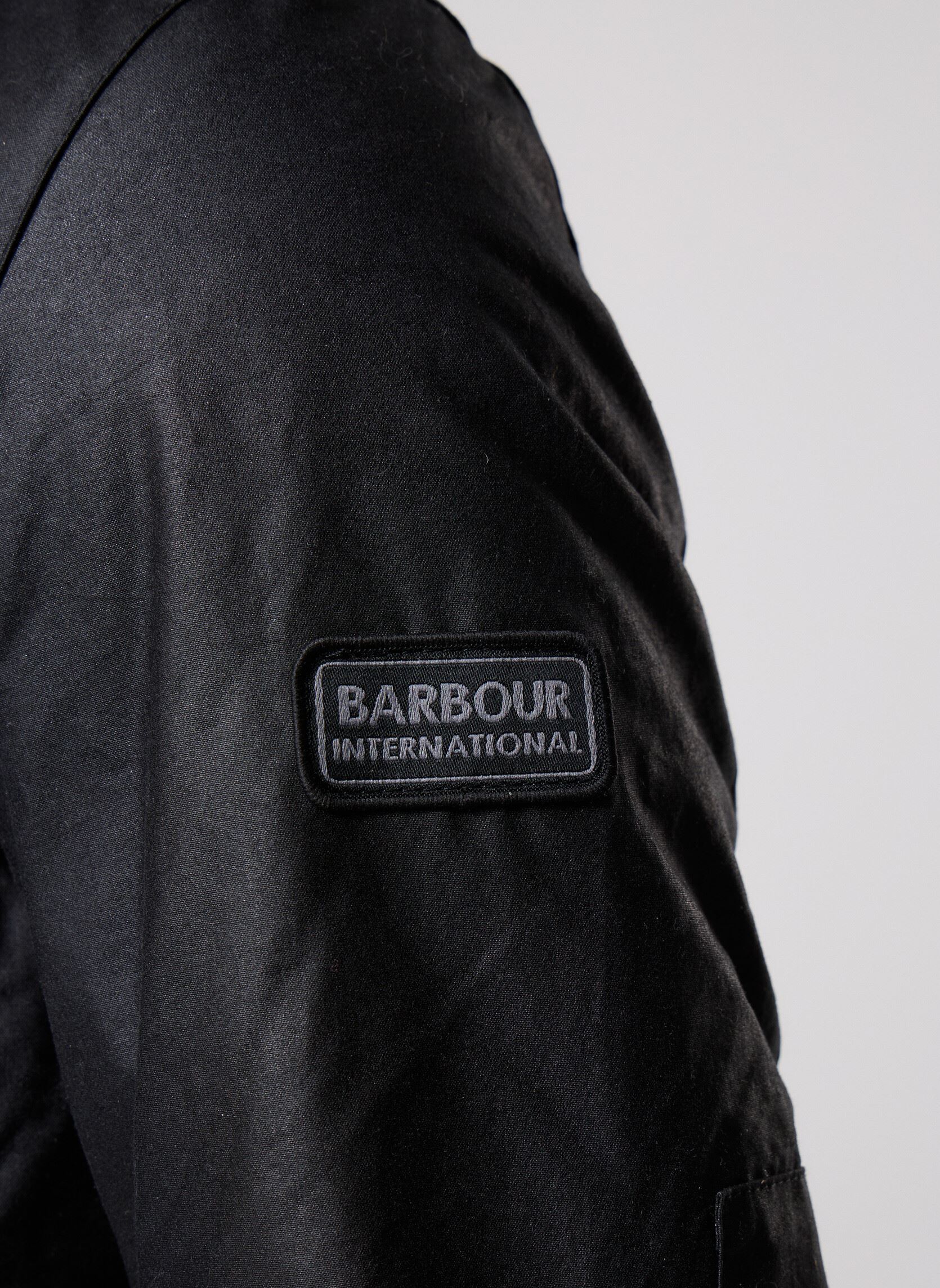 Vestes Duke wax jacket homme noir Barbour Vestes Duke wax jacket homme noir Black