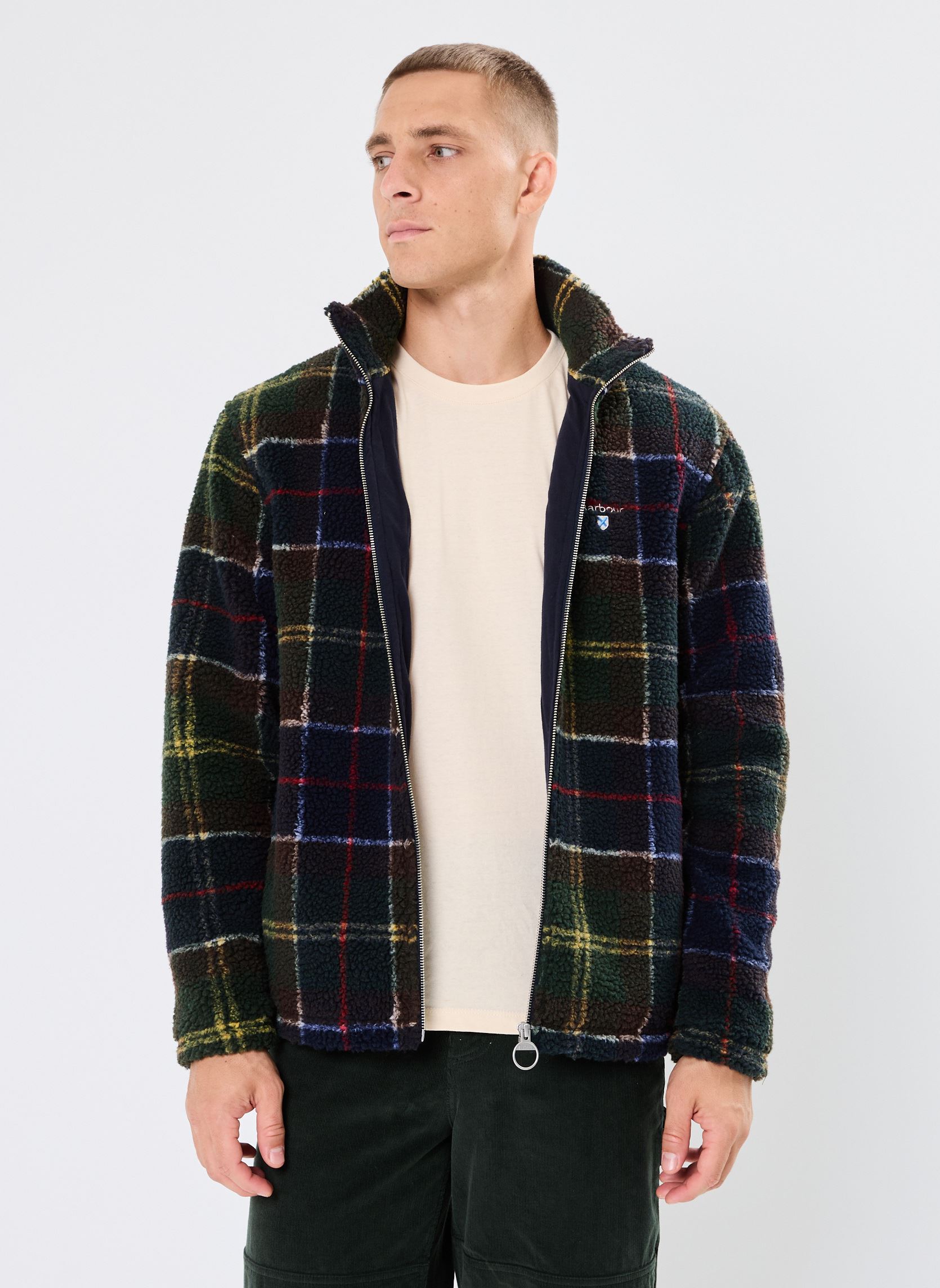 Jacken Tartan fleece zip through herren grün Barbour Jacken Tartan fleece zip through herren grün CLASSIC TARTAN