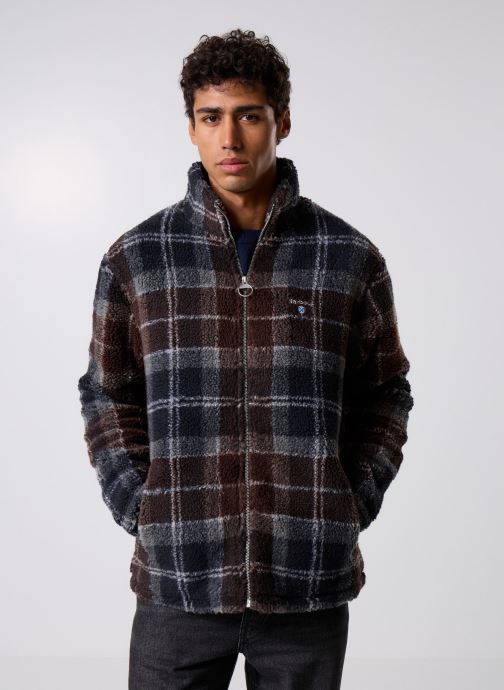 Barbour Vestes Tartan fleece zip through homme multicolore