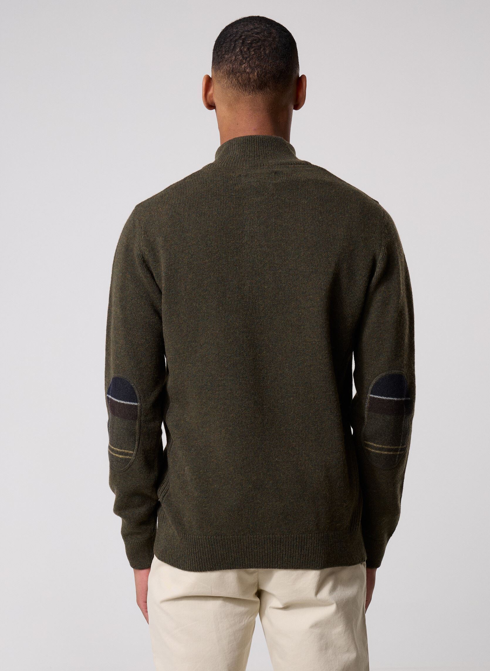 Pullover holden half zip knitted jumper herren grün Barbour Pullover holden half zip knitted jumper herren grün OLIVE MARL