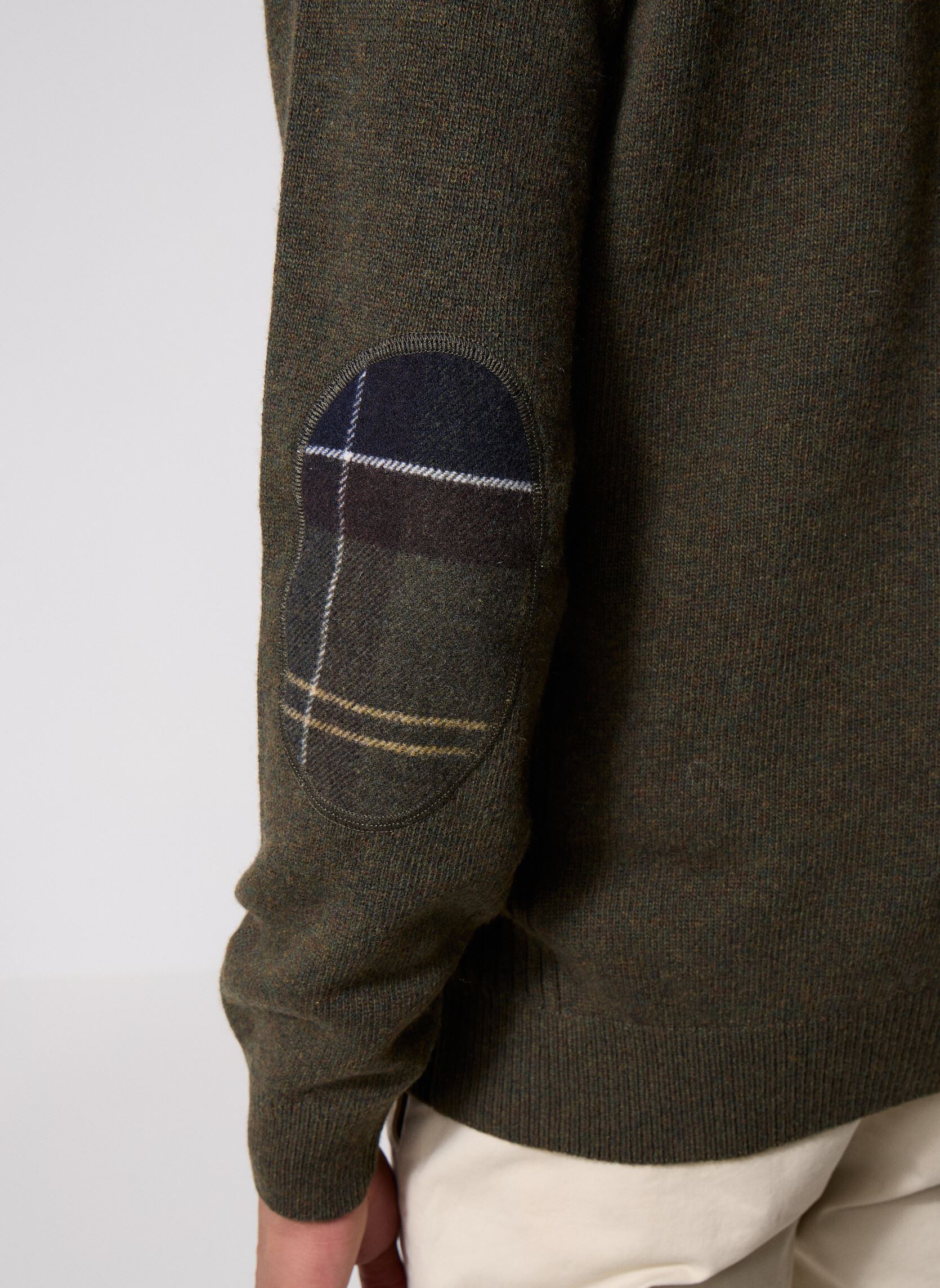 Pullover holden half zip knitted jumper herren grün Barbour Pullover holden half zip knitted jumper herren grün OLIVE MARL