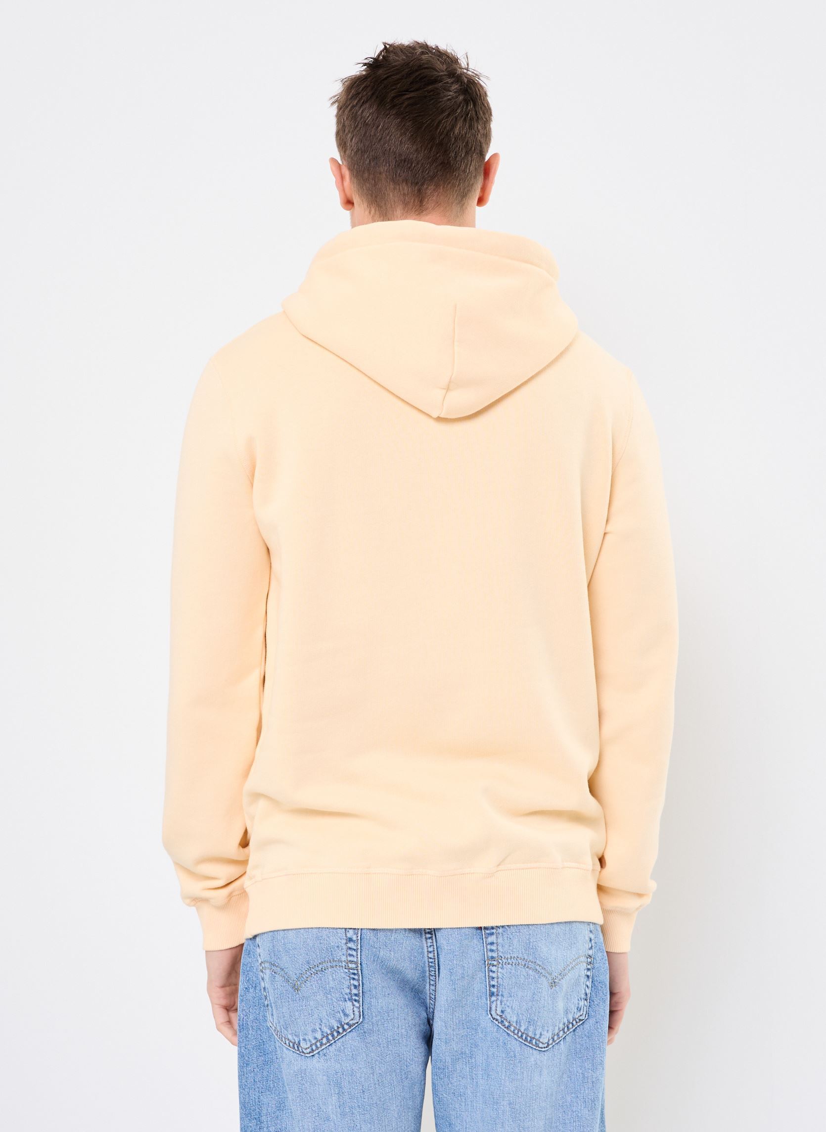 Hoodies HOOD SCRIPT heren oranje Kulte Hoodies HOOD SCRIPT heren oranje APRICOT