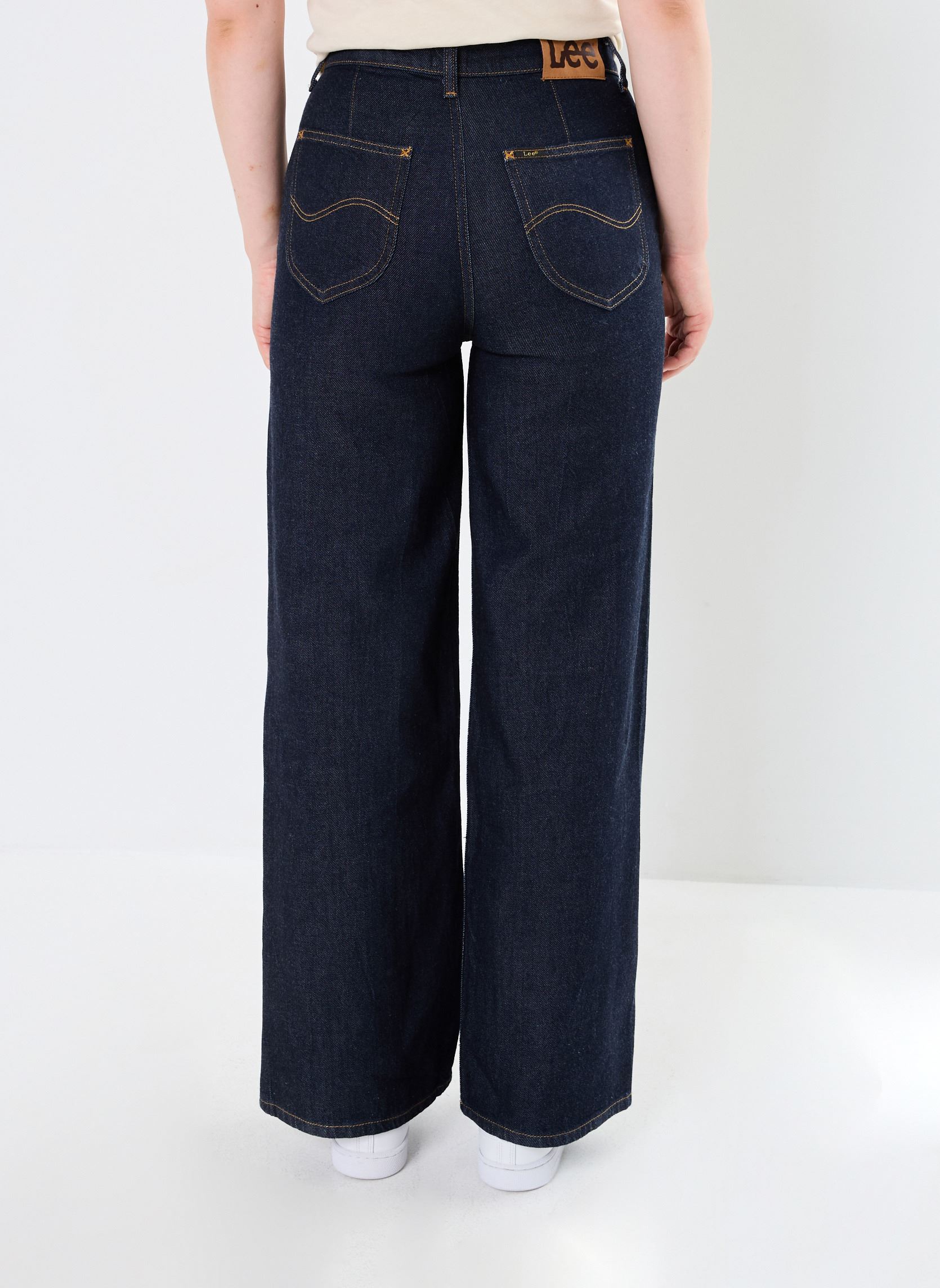 Jeans large STELLA A LINE femme noir Lee Jeans large STELLA A LINE femme noir DARK BEAT